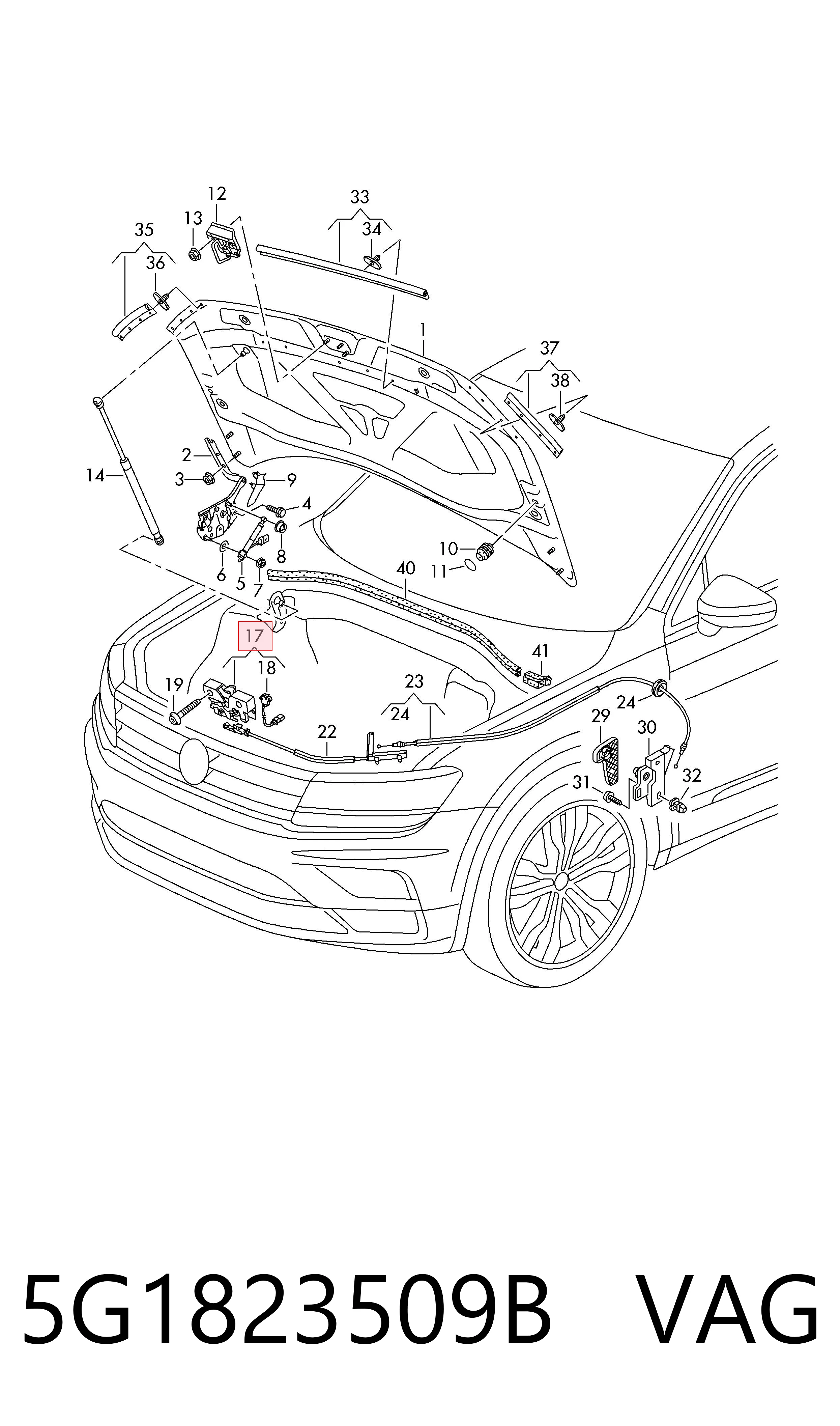 5G1823509B VAG