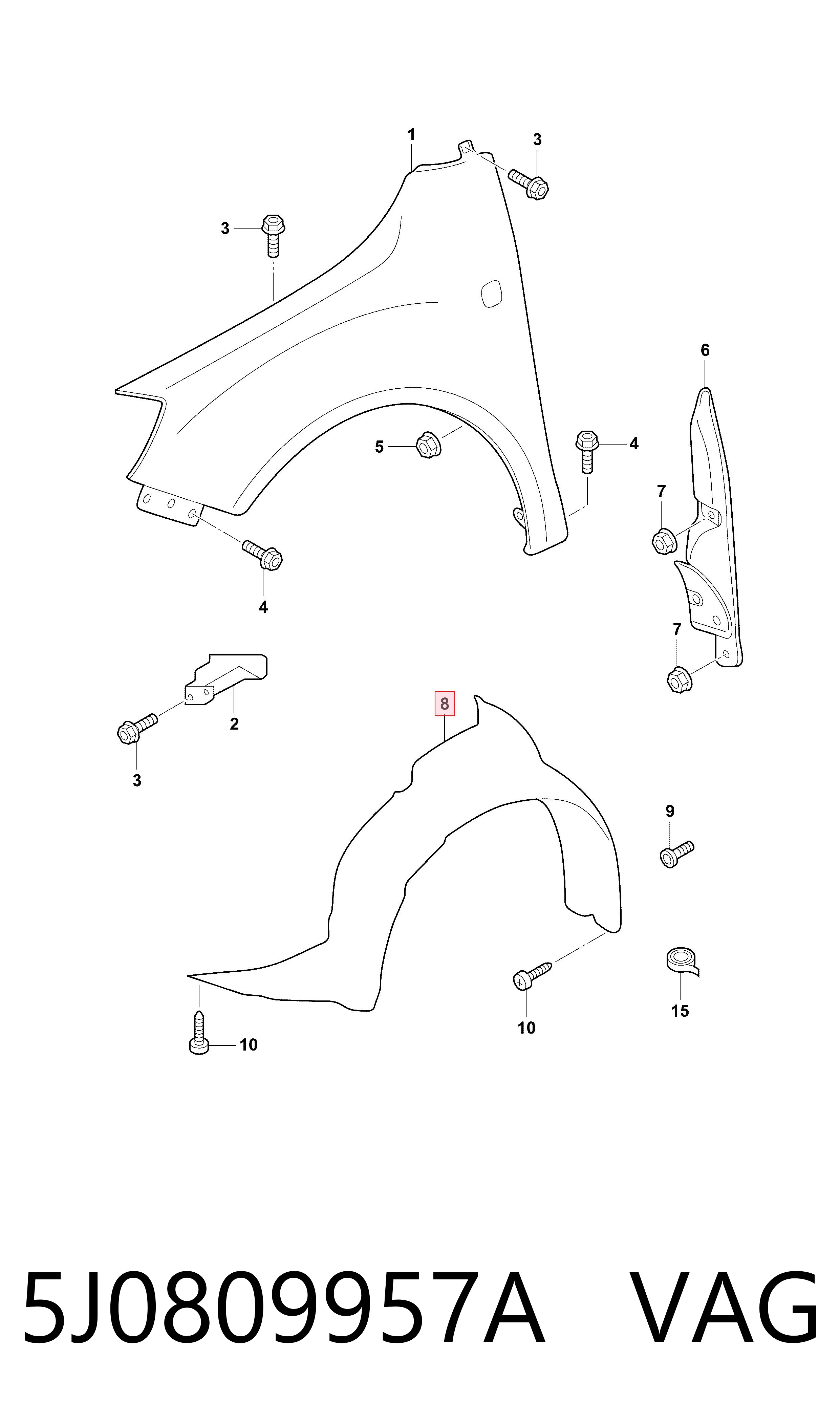 5J0809957A VAG