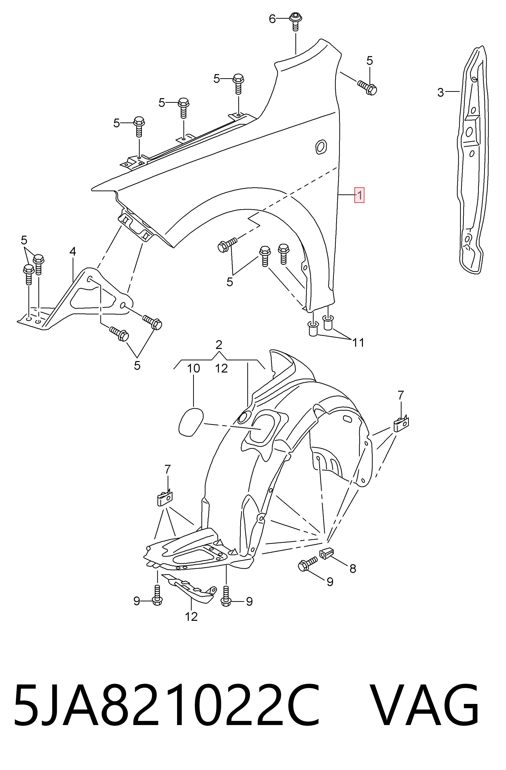 5JA821022C VAG