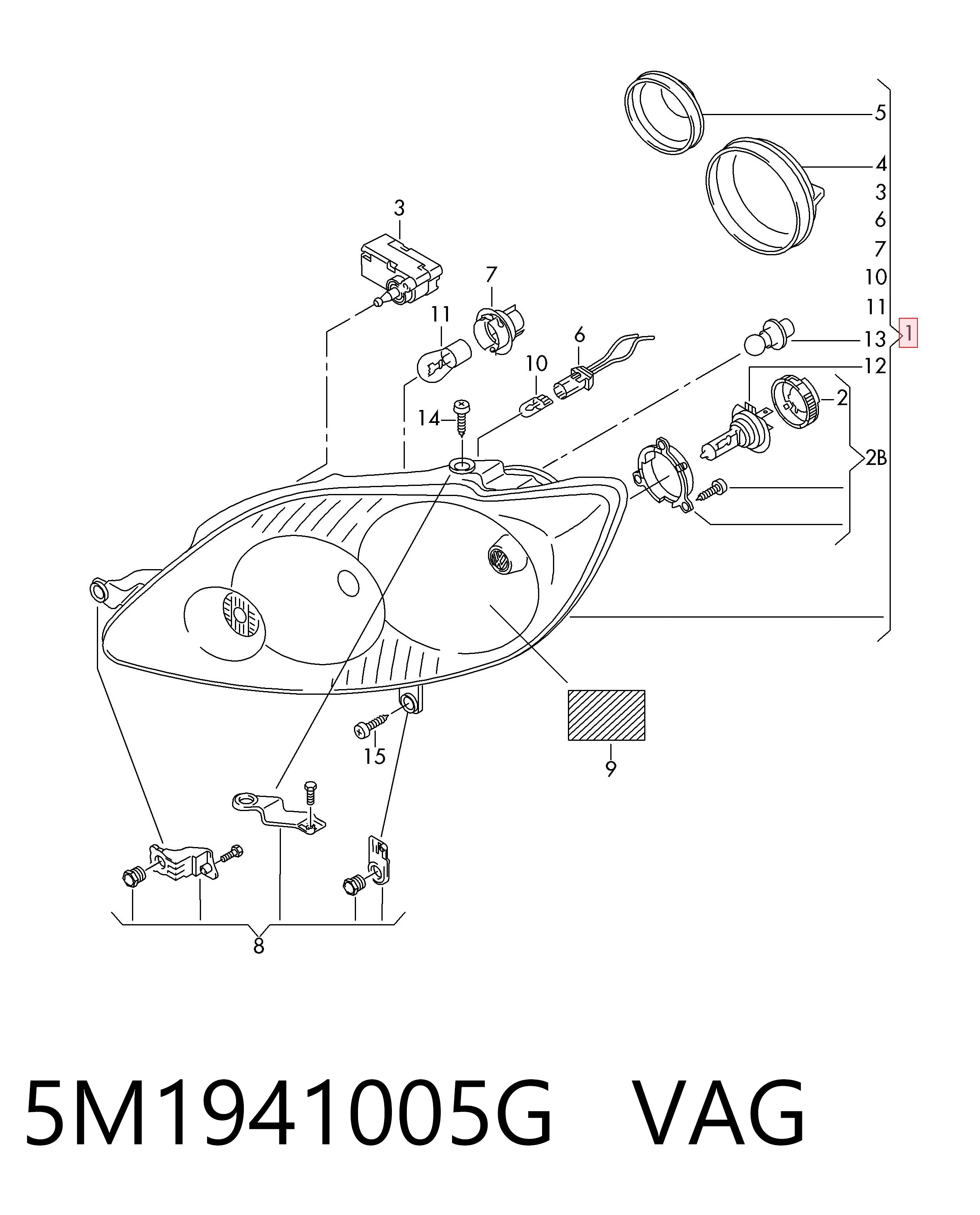 5M1941005G VAG
