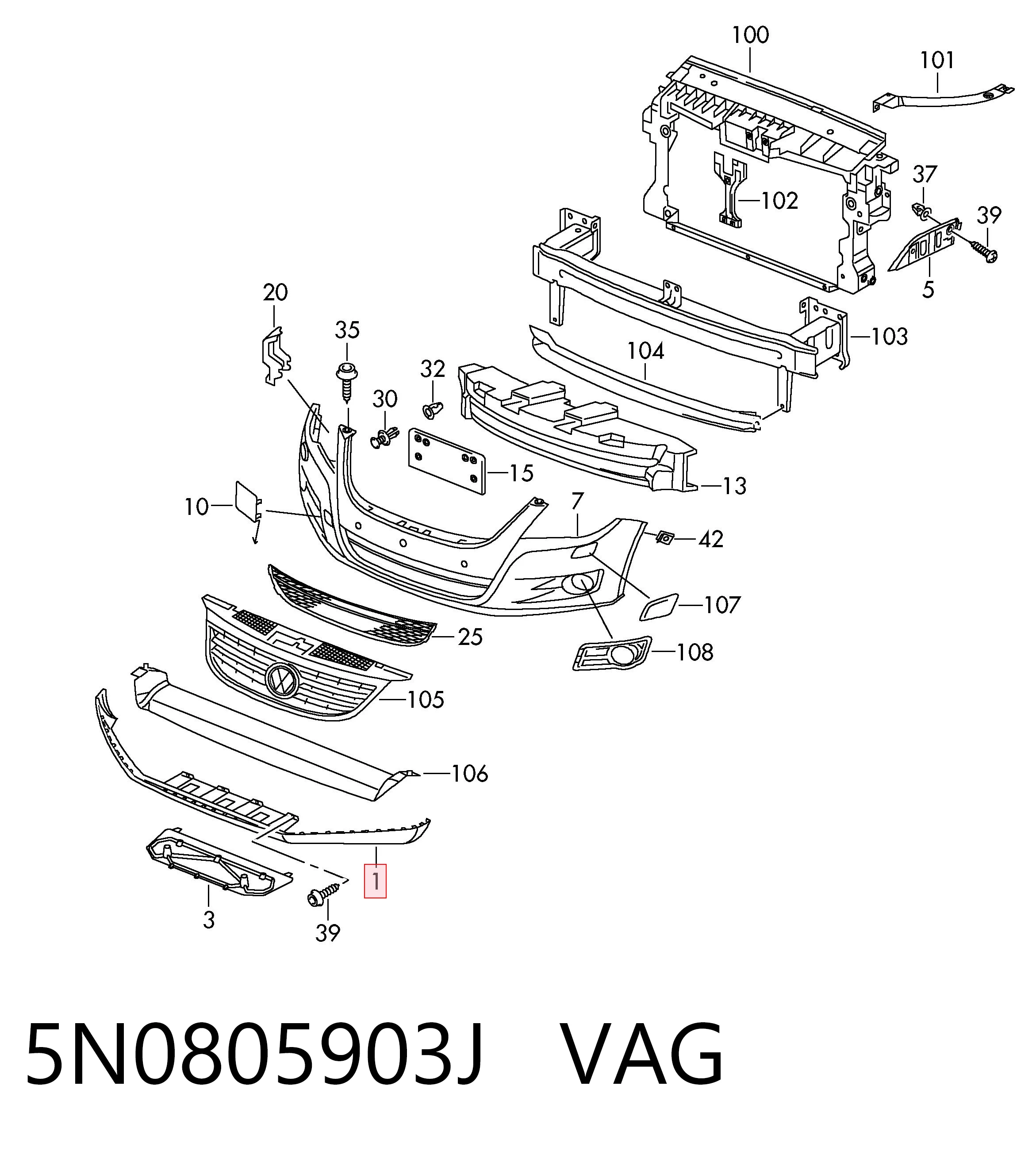 5N0805903J VAG