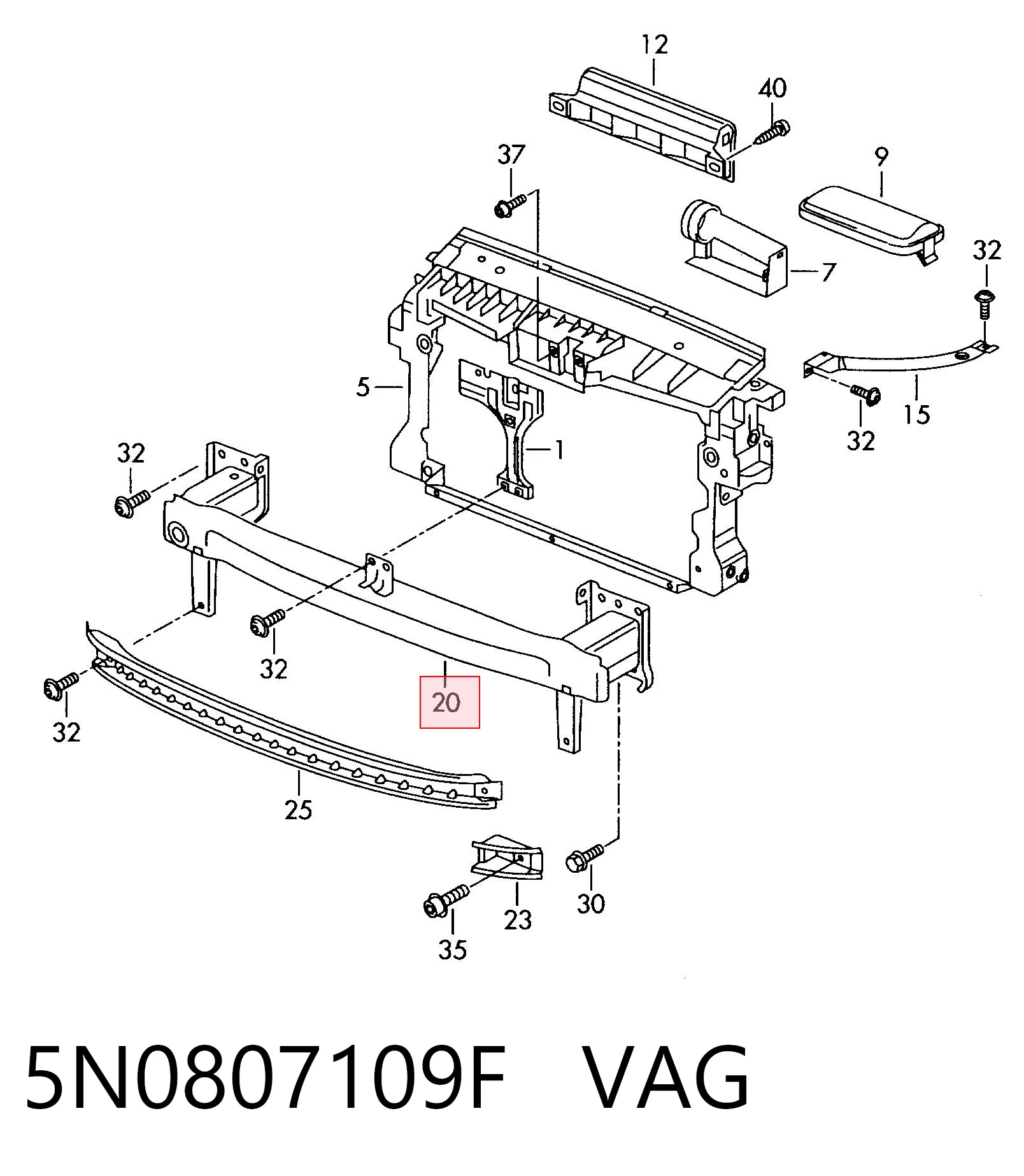 5N0807109F VAG