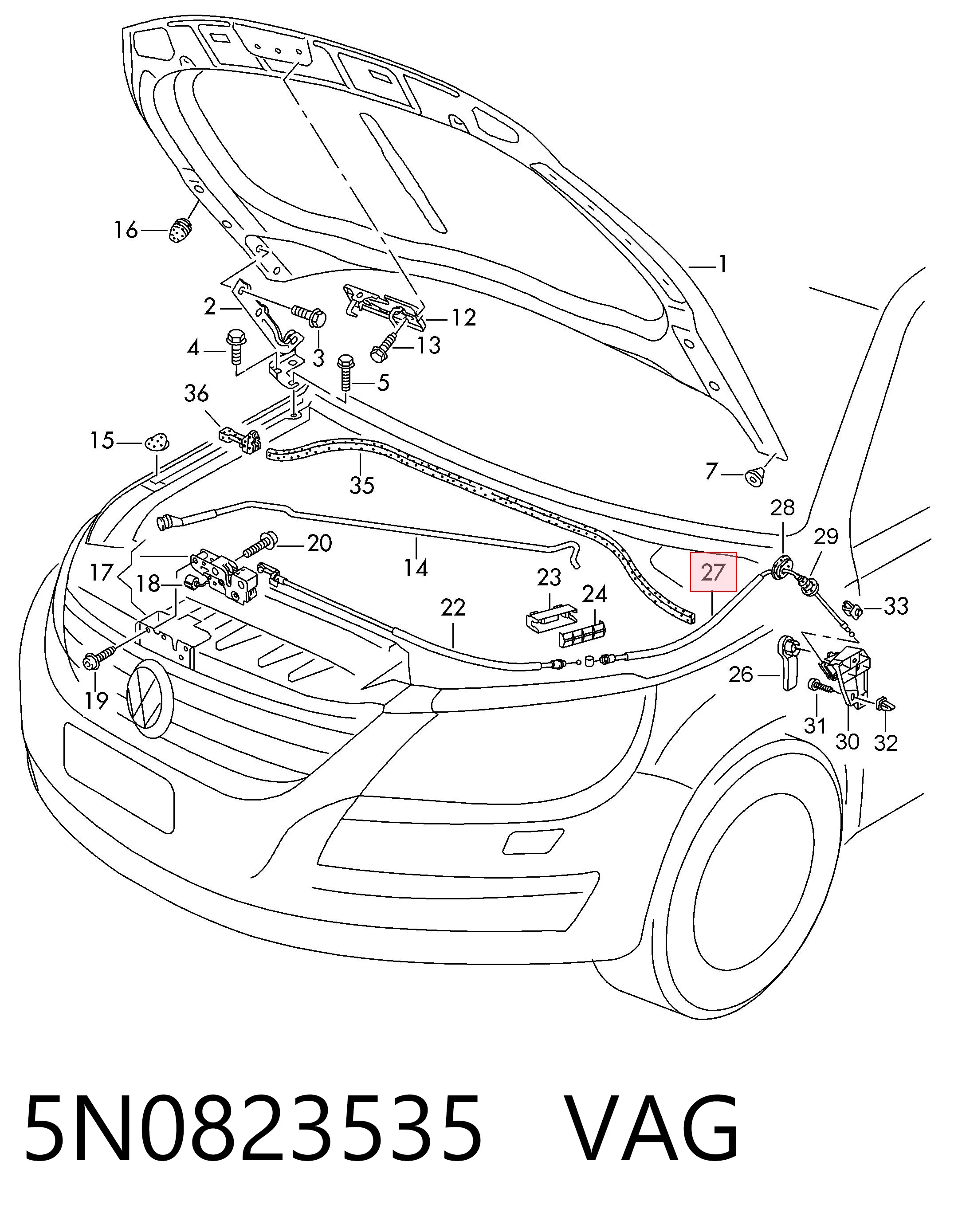 5N0823535 VAG