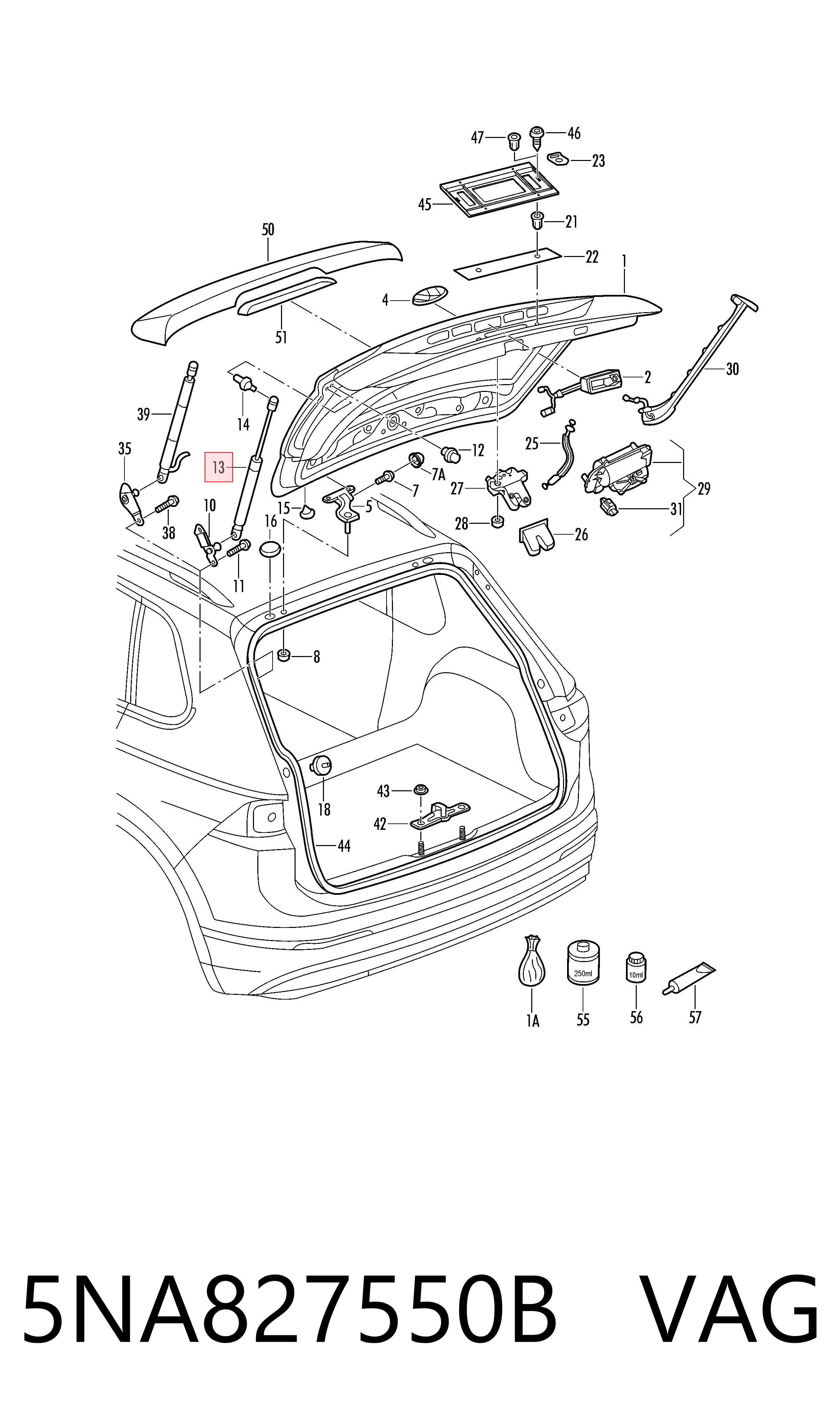 5NA827550B VAG
