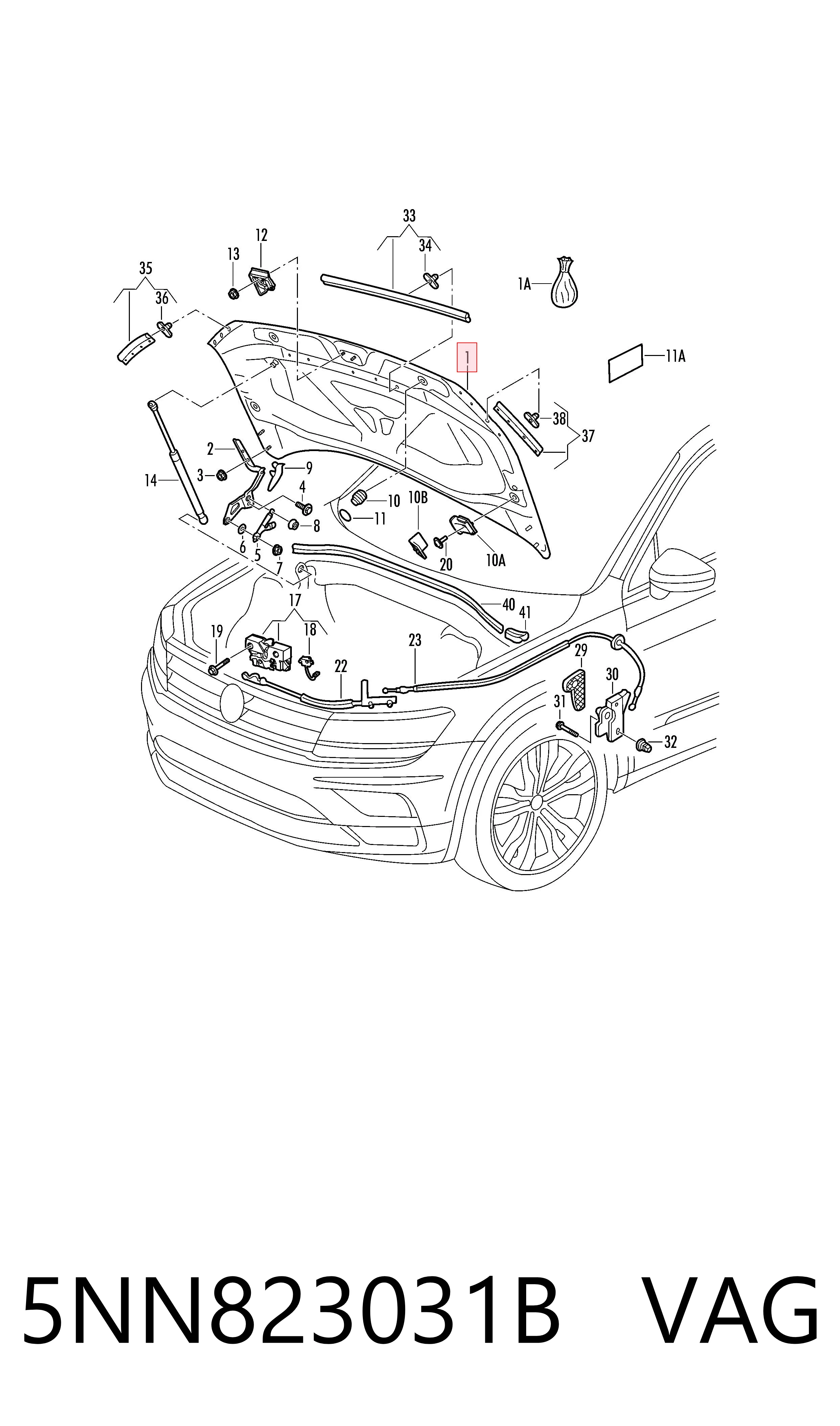 5NN823031B VAG