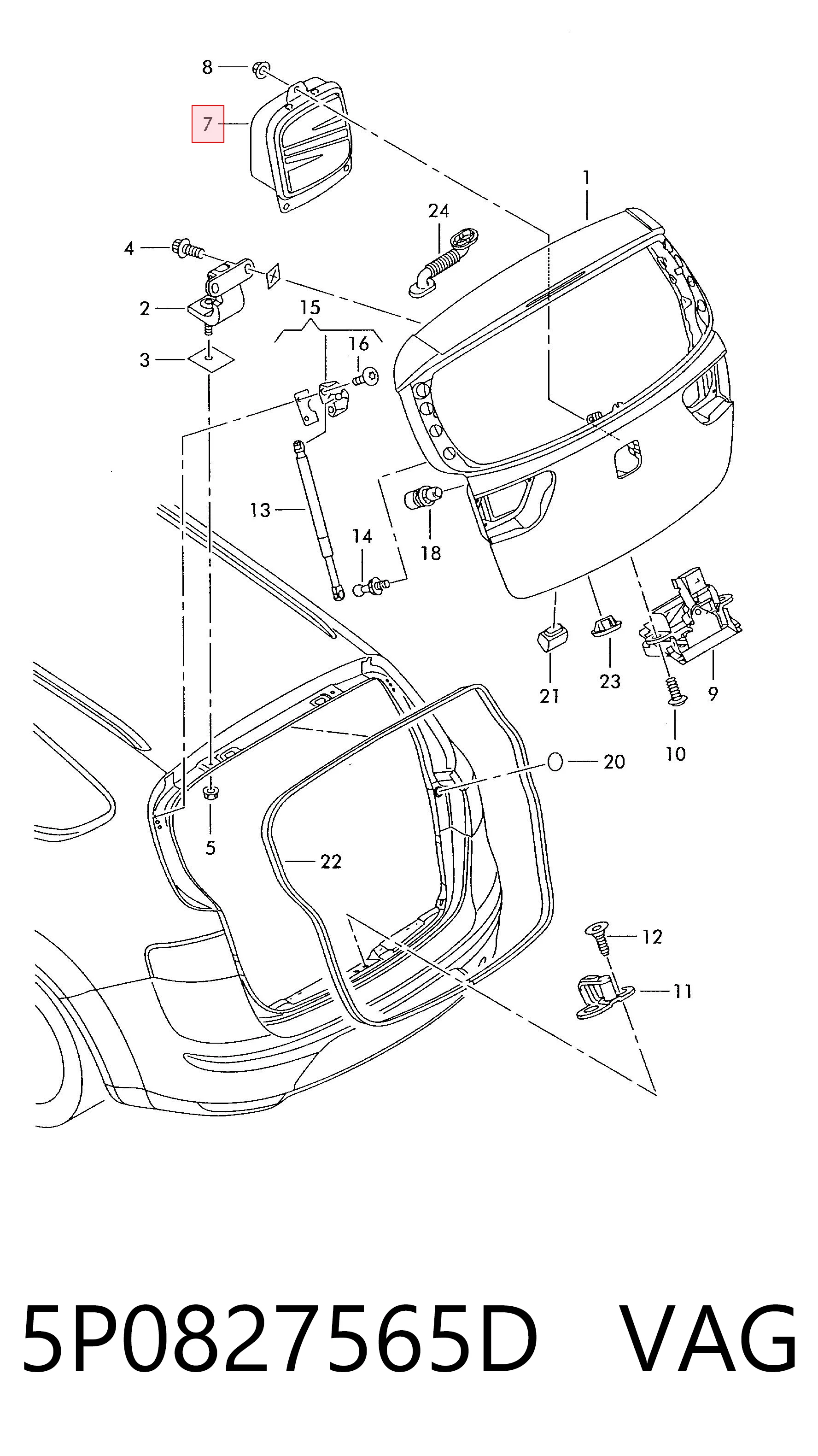 5P0827565D VAG