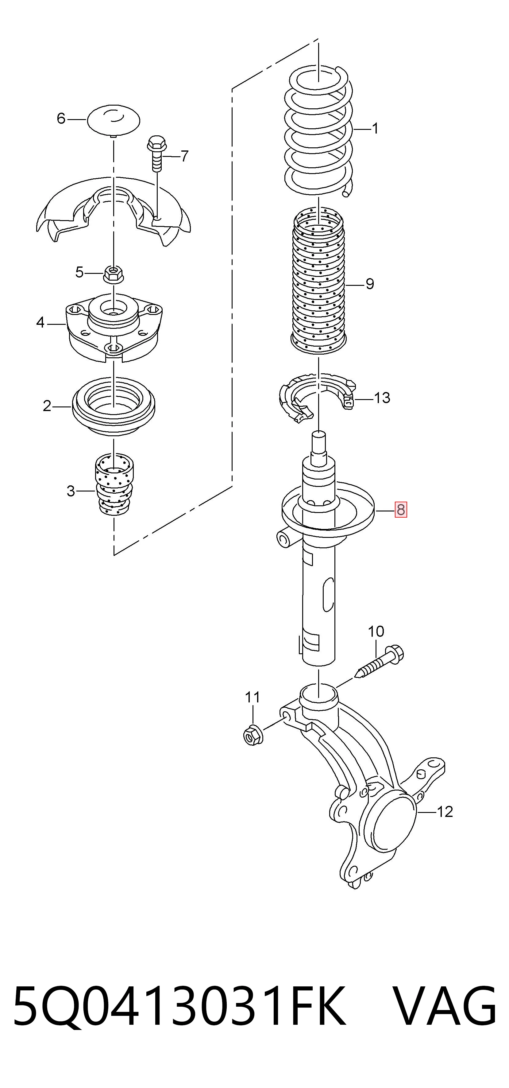 5Q0413031FK VAG