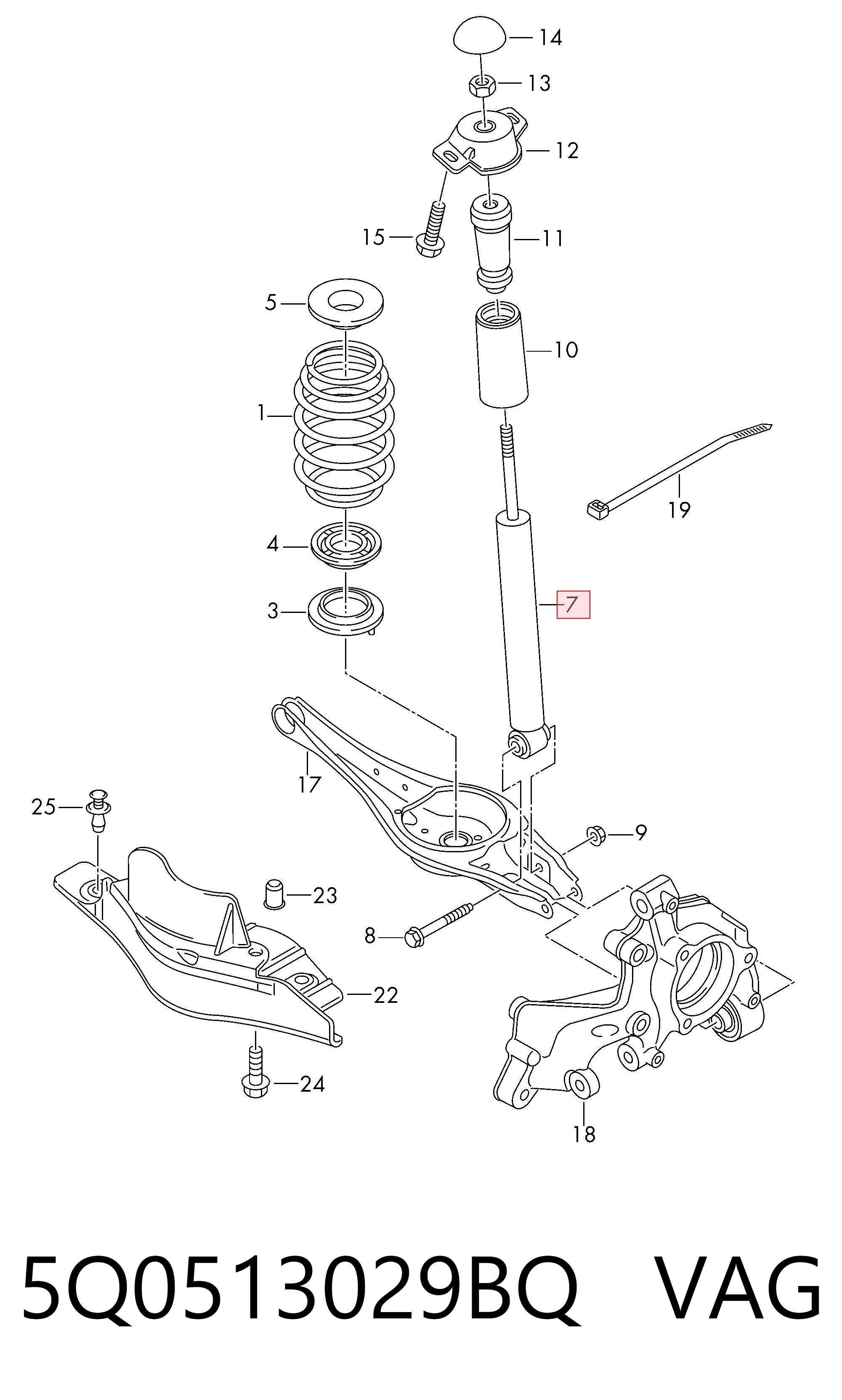 5Q0513029BQ VAG