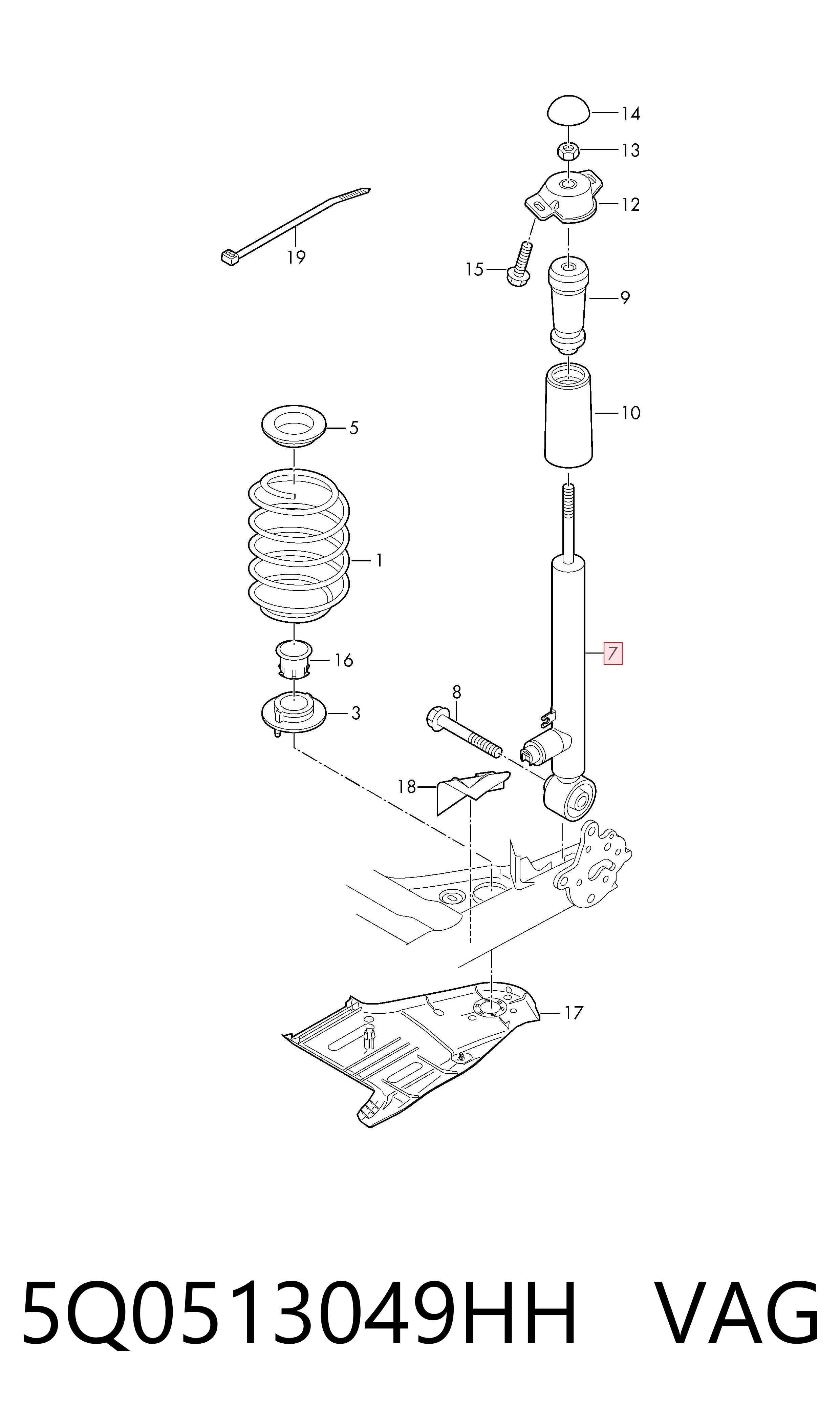 5Q0513049HH VAG