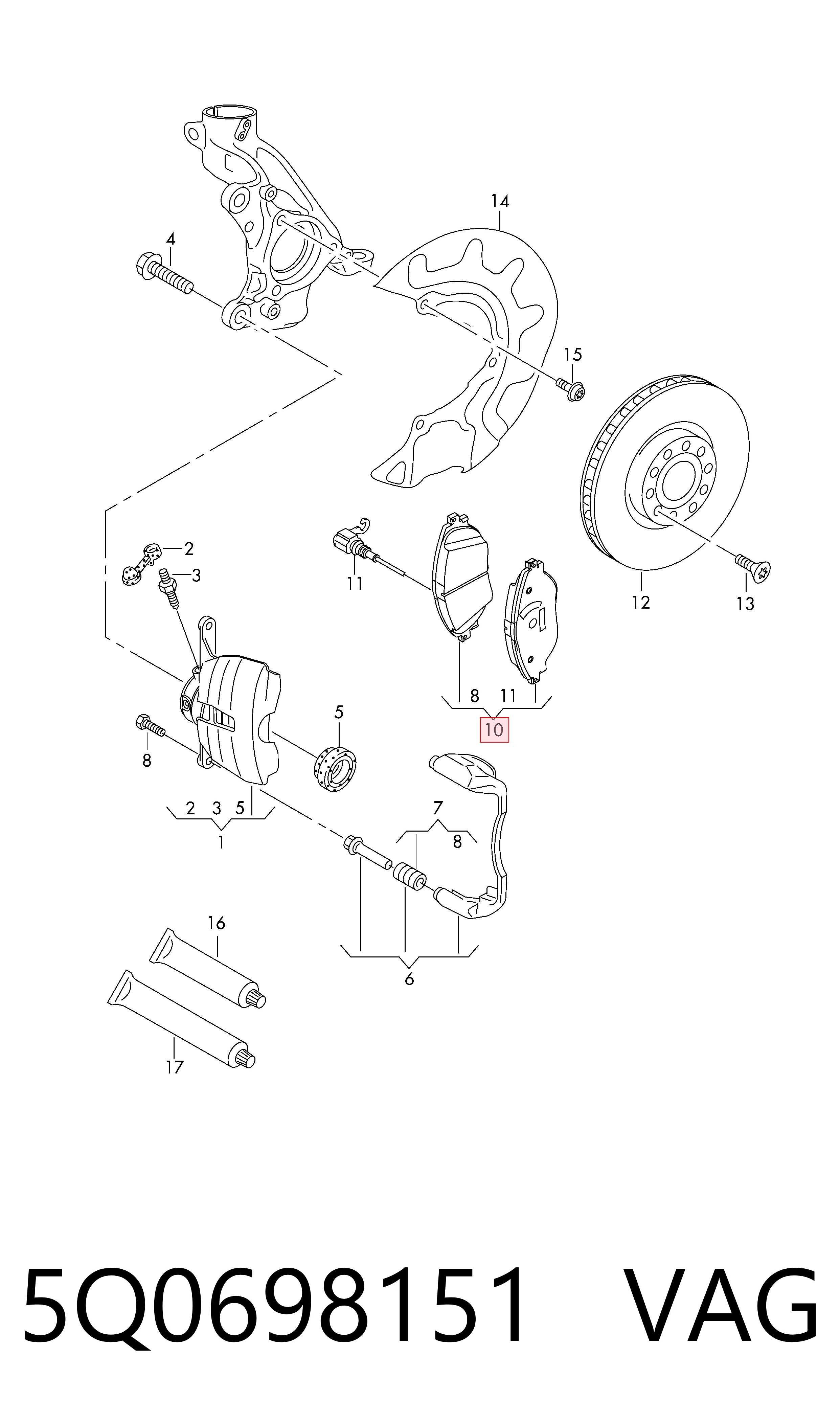 5Q0698151 VAG