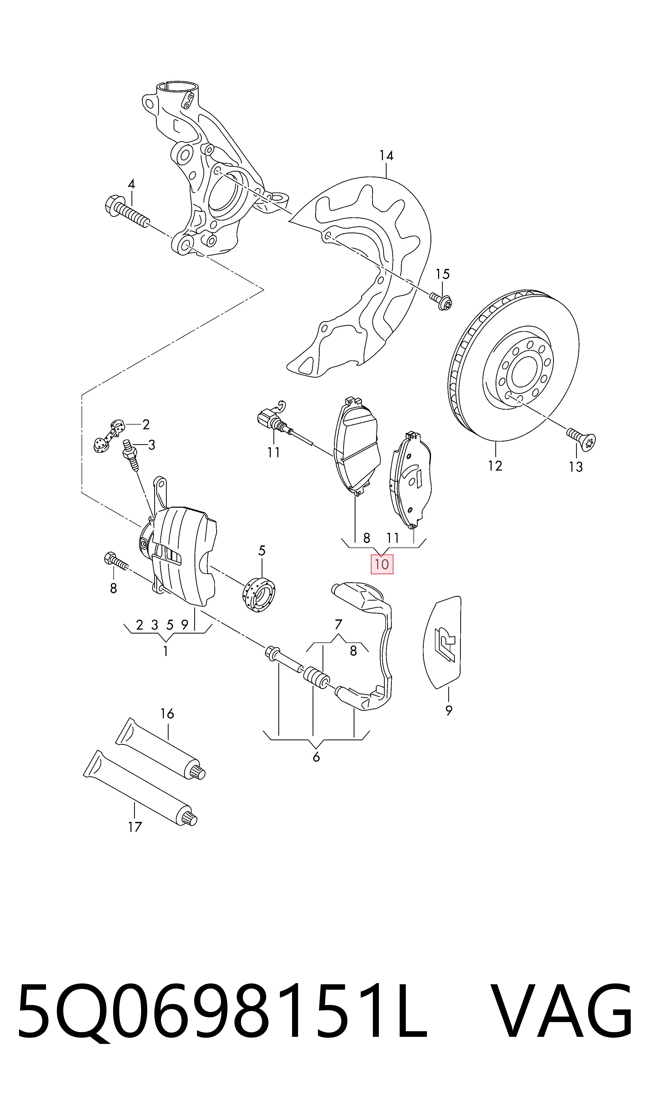 5Q0698151L VAG