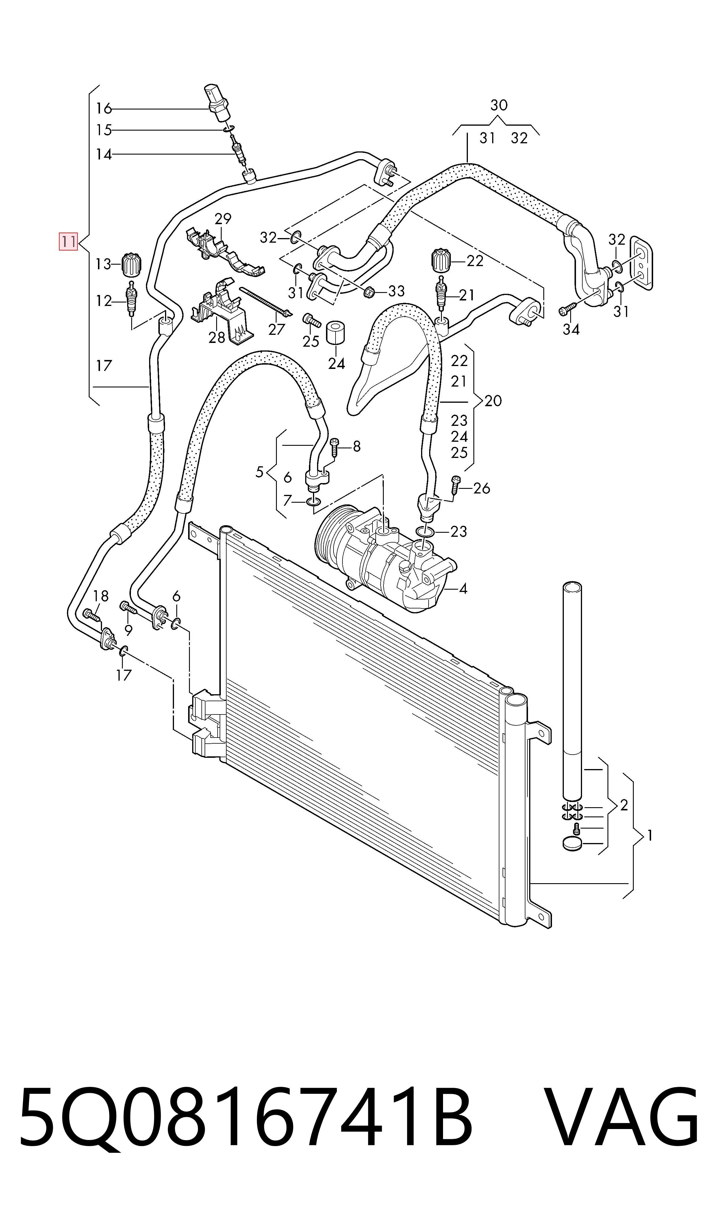 5Q0816741B VAG