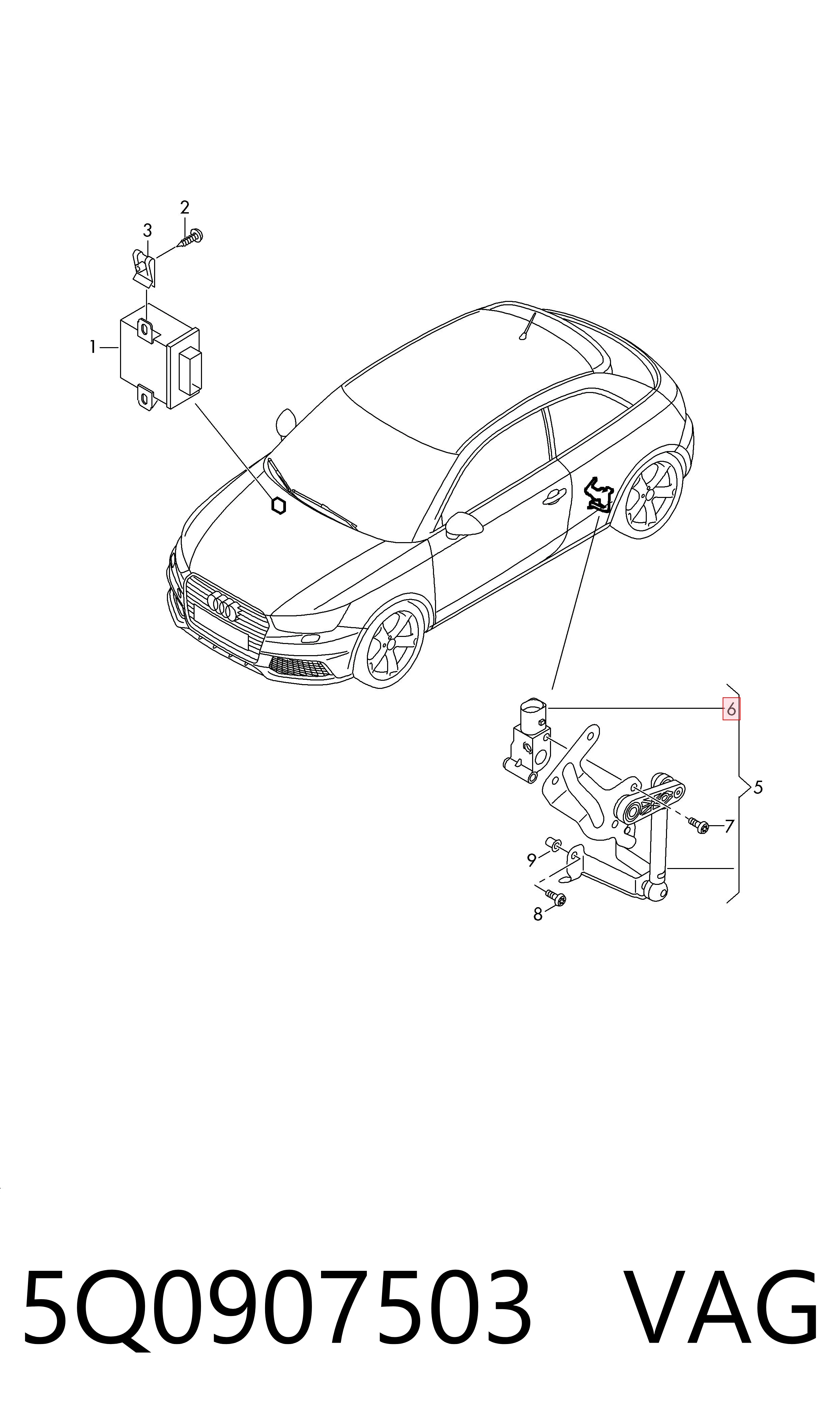 5Q0907503 VAG