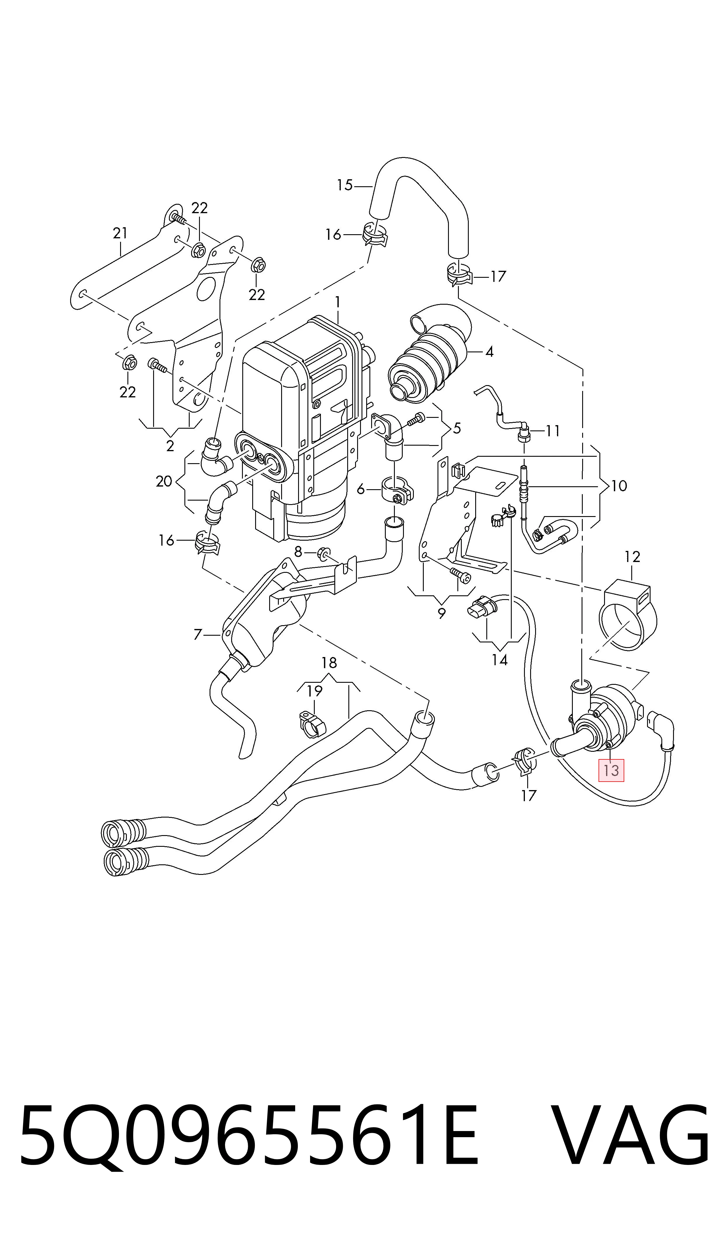 5Q0965561E VAG
