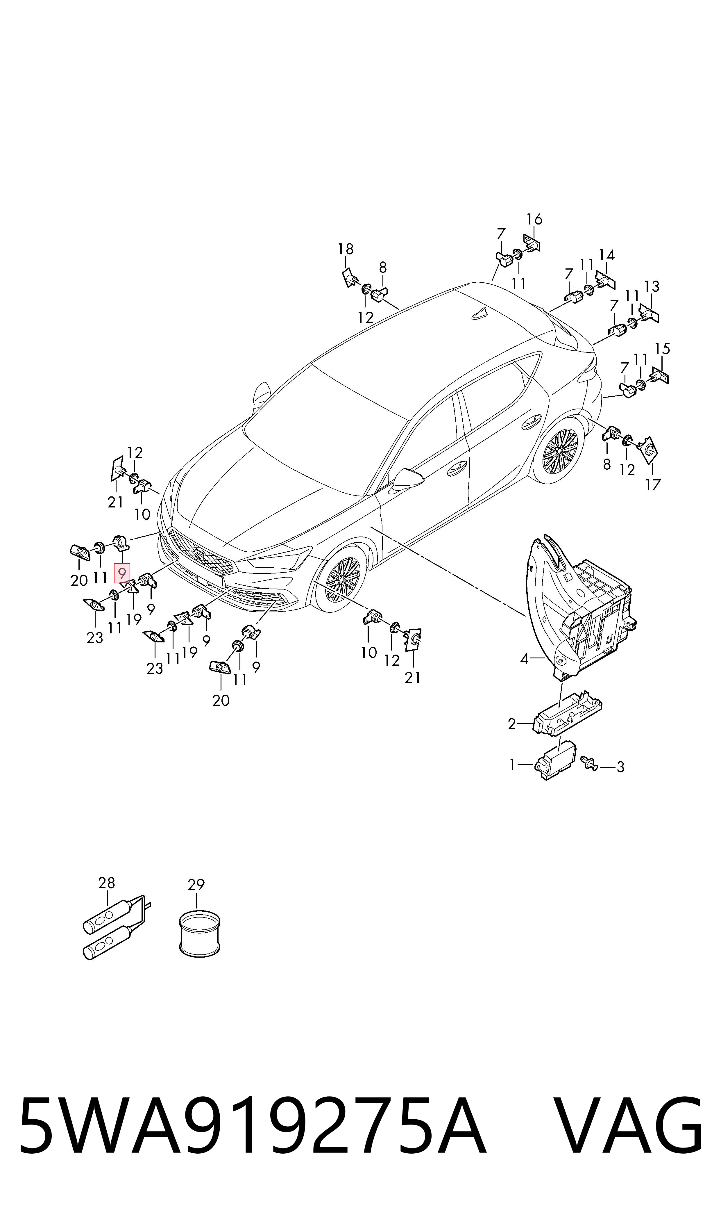 5WA919275A VAG