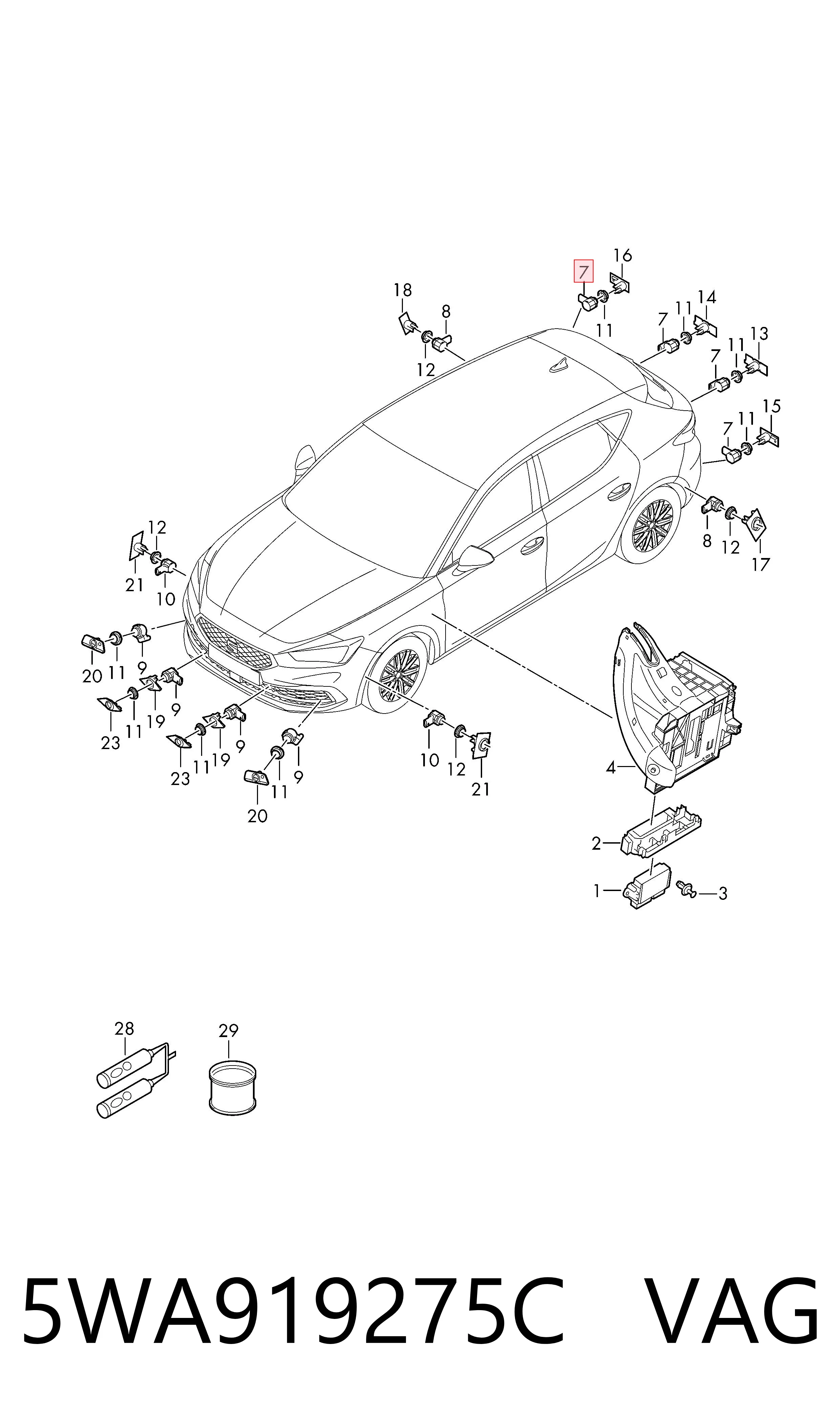 5WA919275C VAG