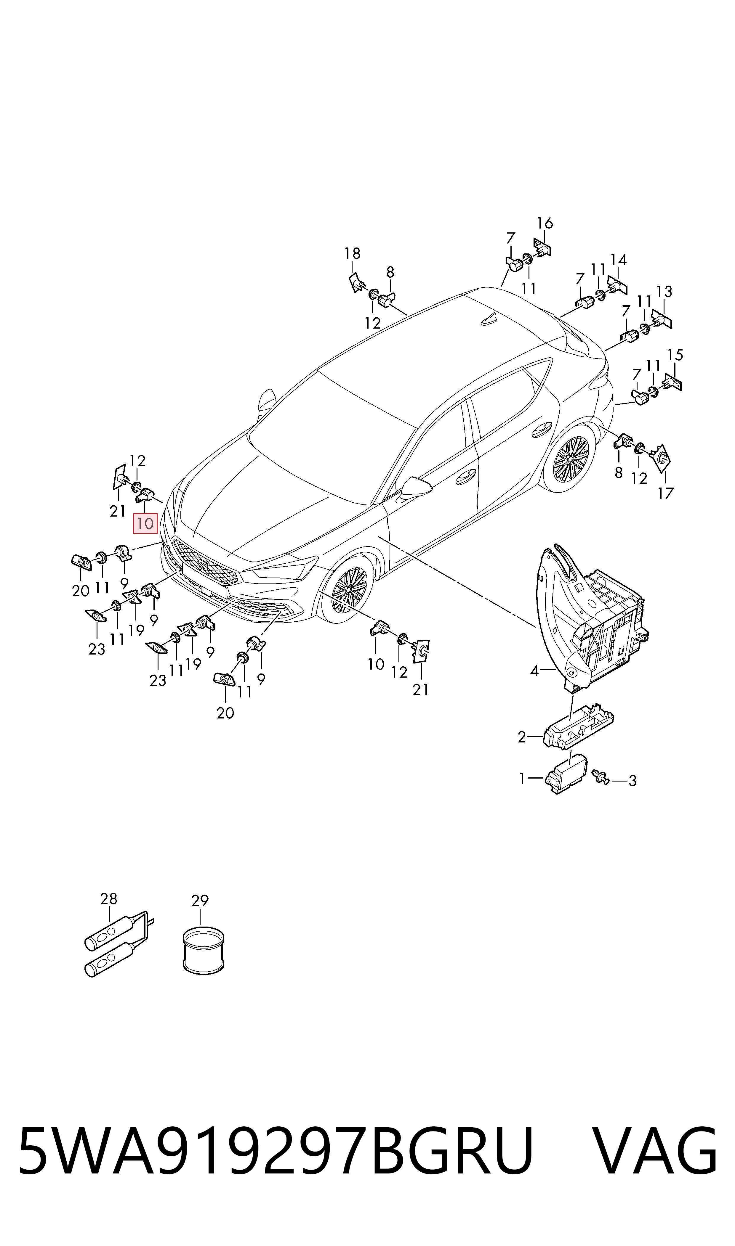 5WA919297BGRU VAG