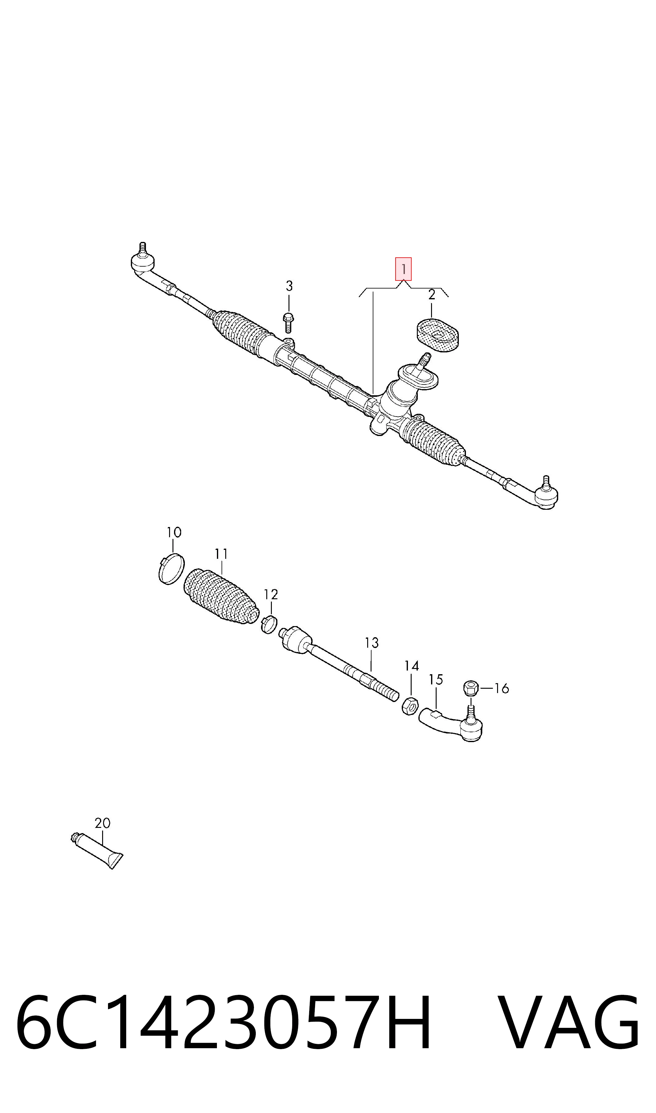 6C1423057H VAG