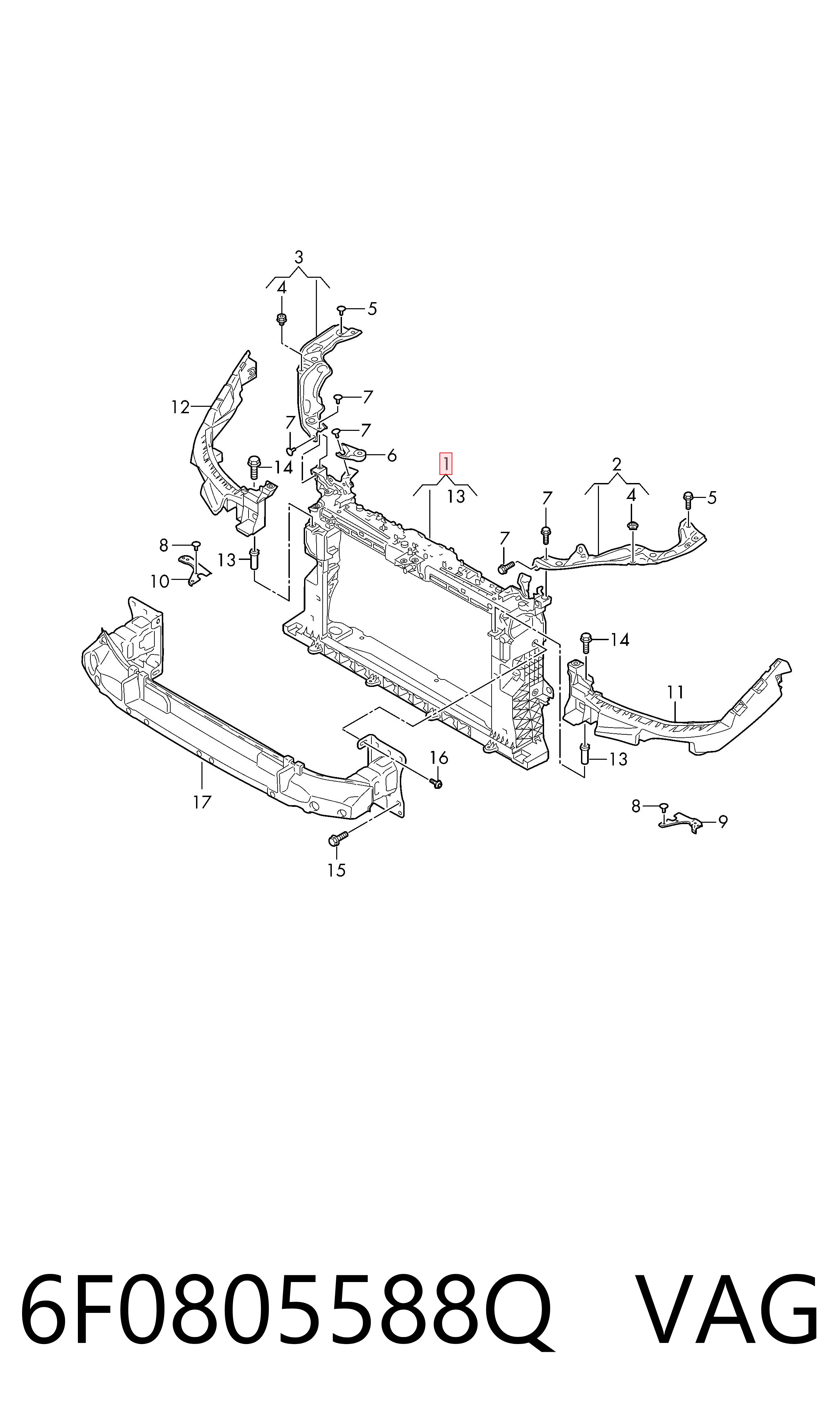 6F0805588Q VAG