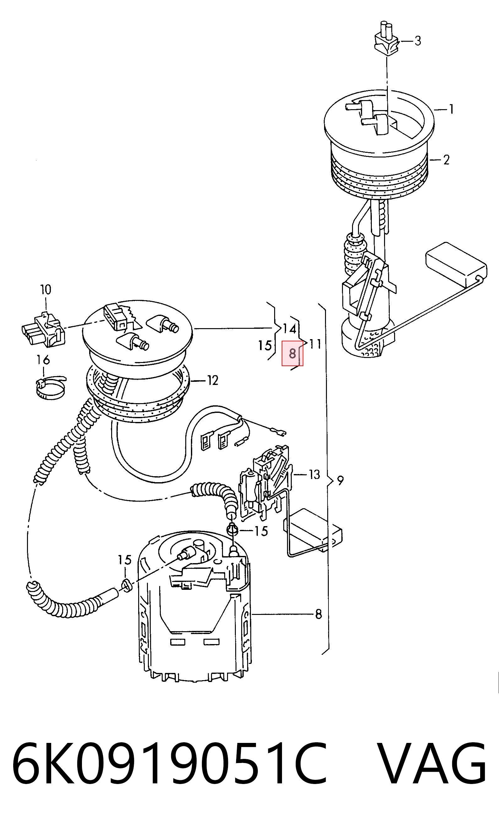 6K0919051C VAG