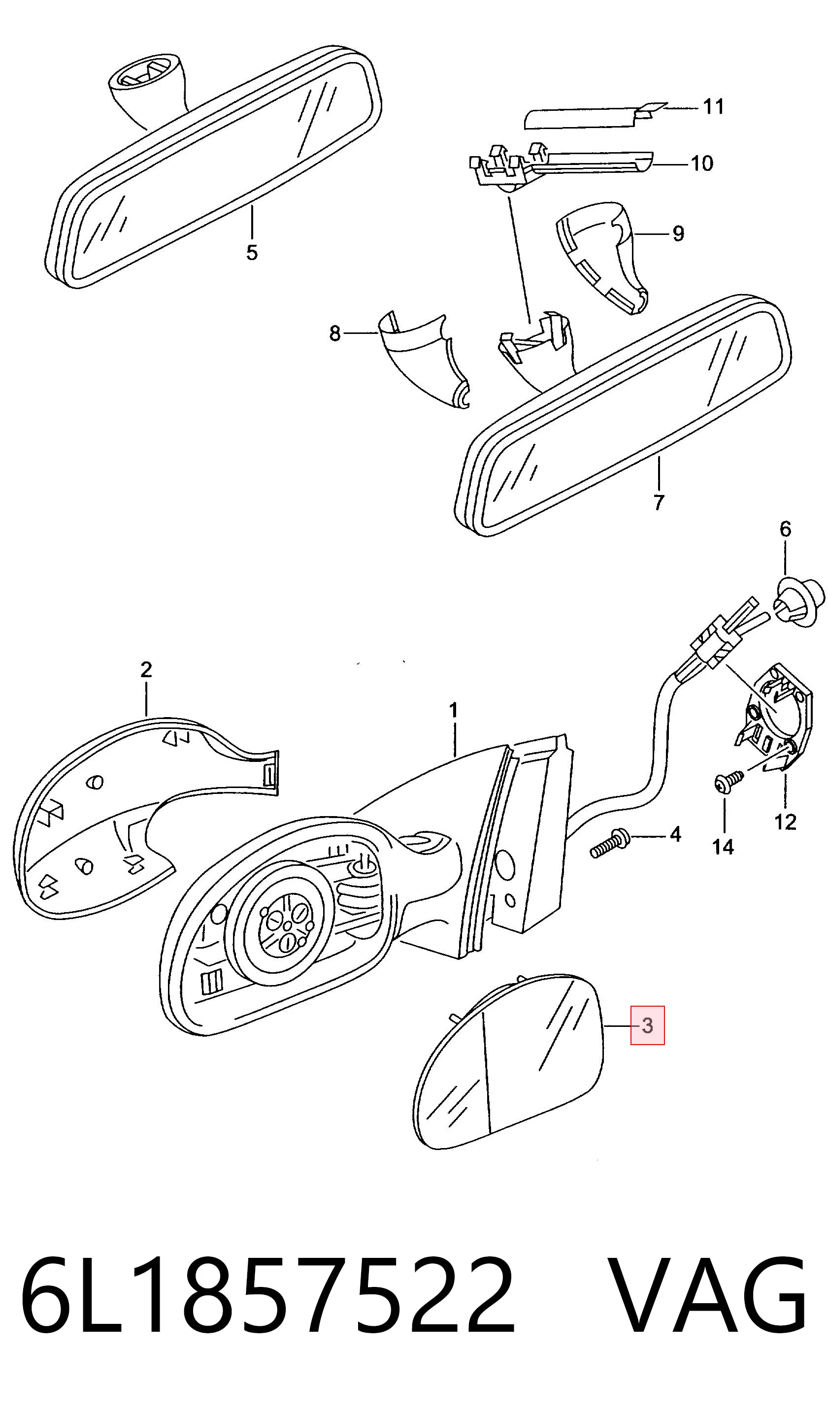 6L1857522 VAG