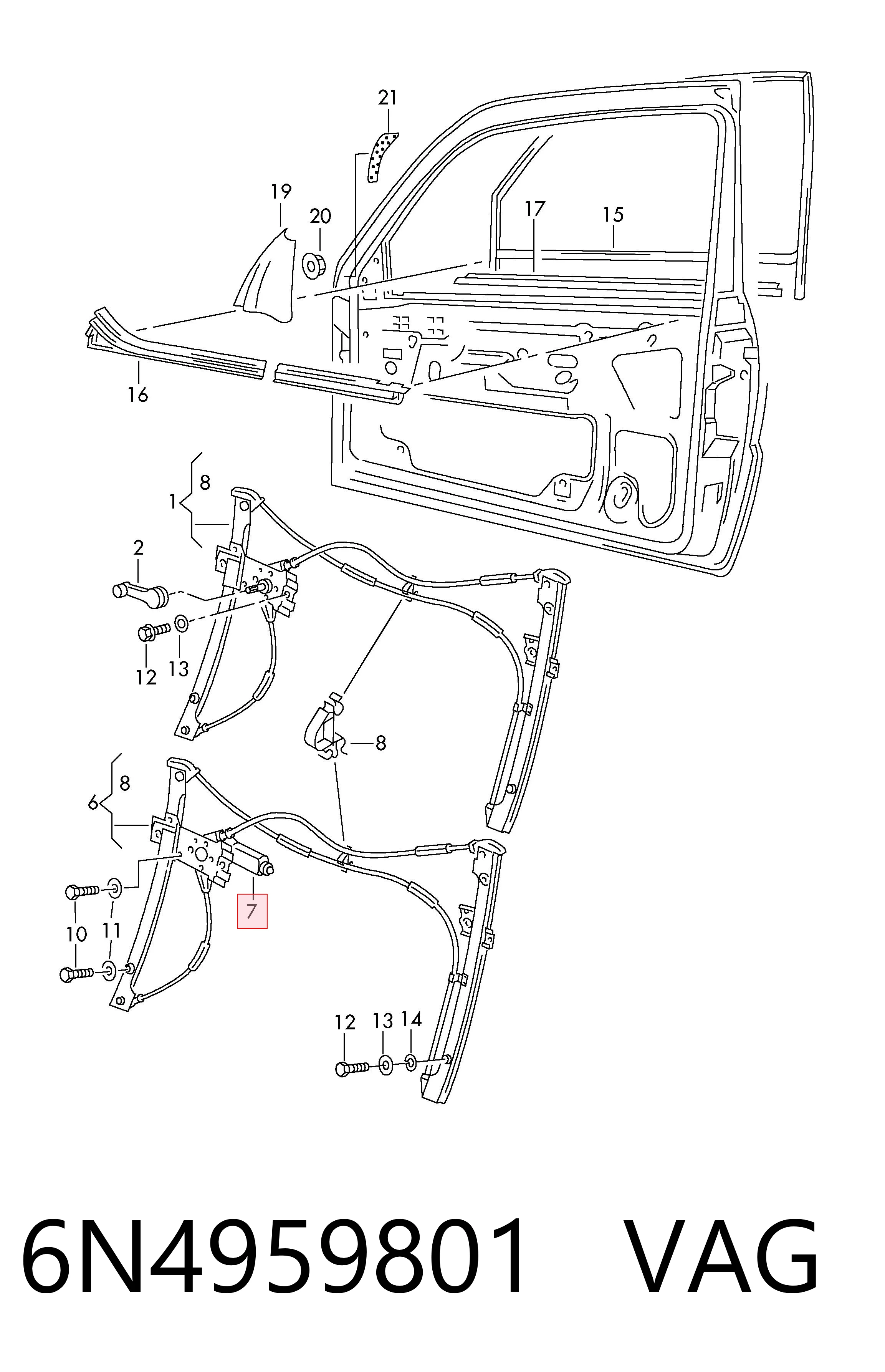 6N4959801 VAG