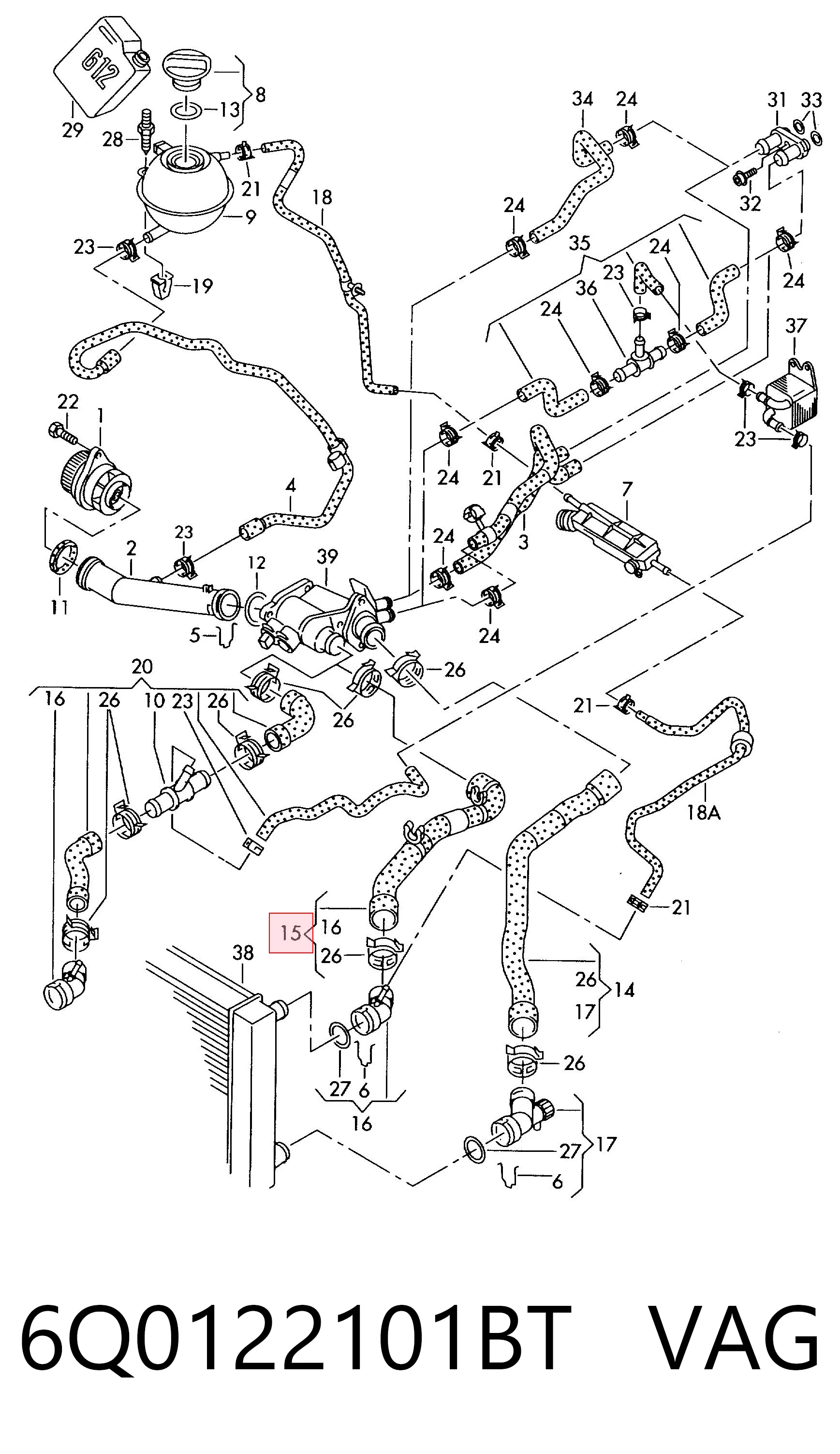 6Q0122101BT VAG