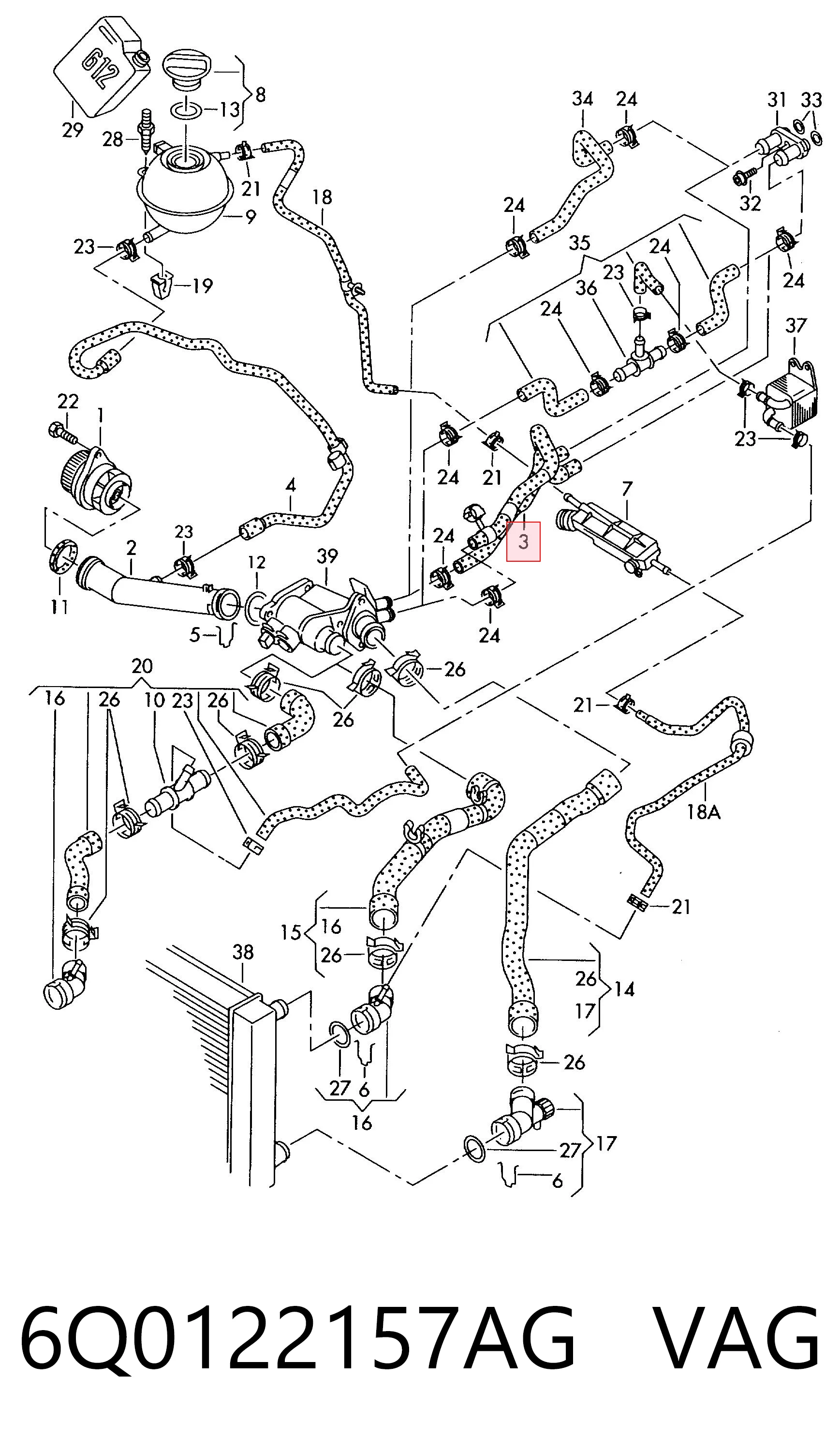 6Q0122157AG VAG