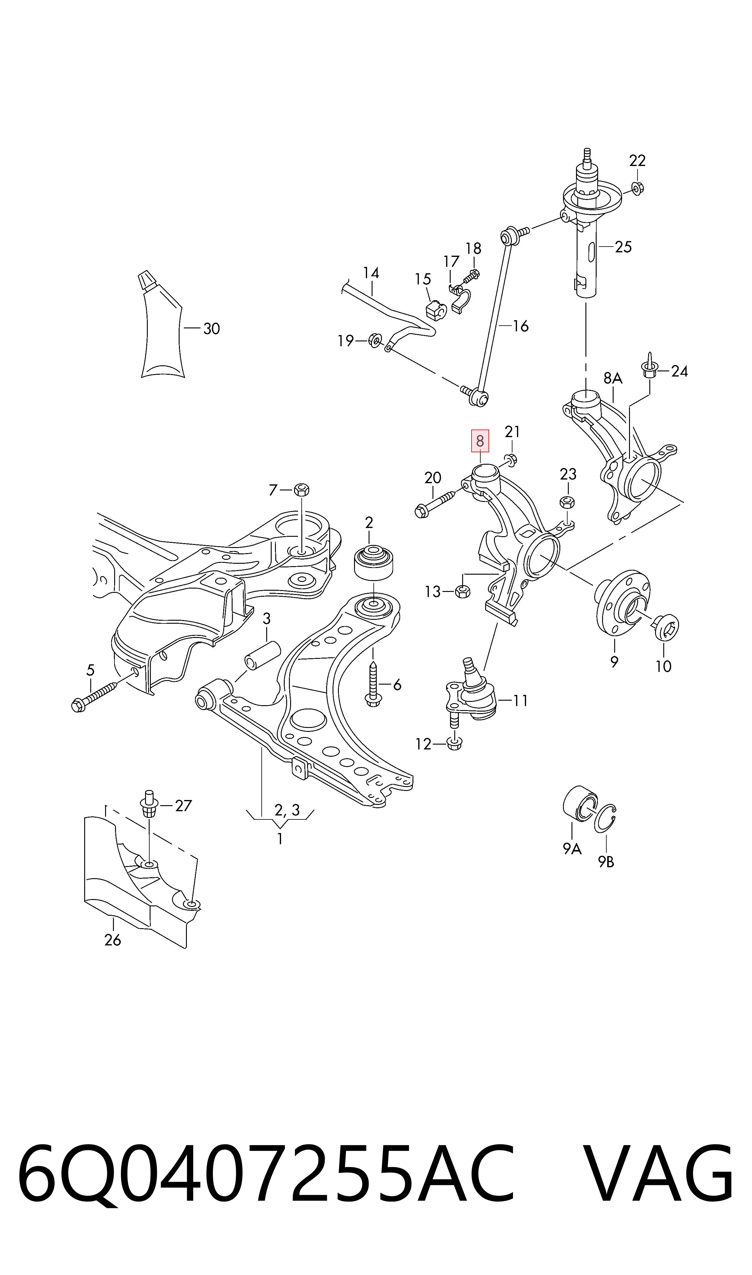 6Q0407255AC VAG