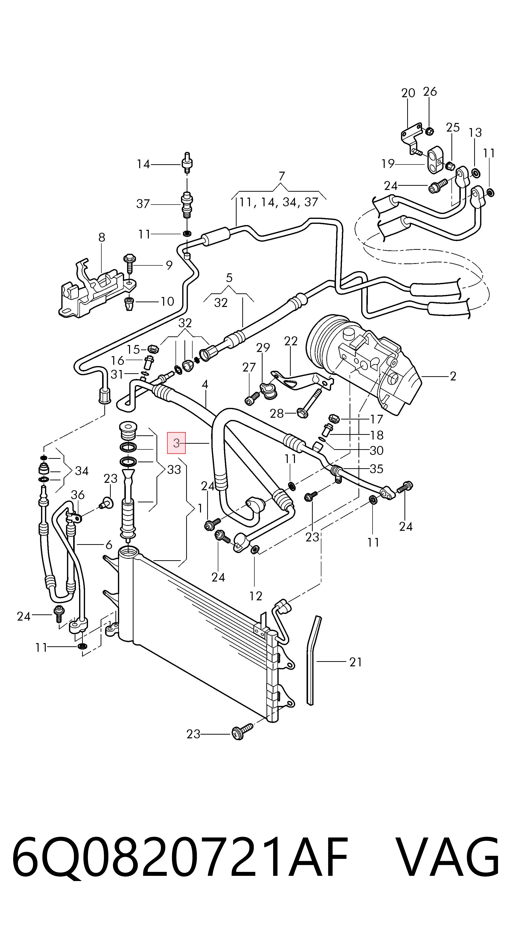 6Q0820721AF VAG