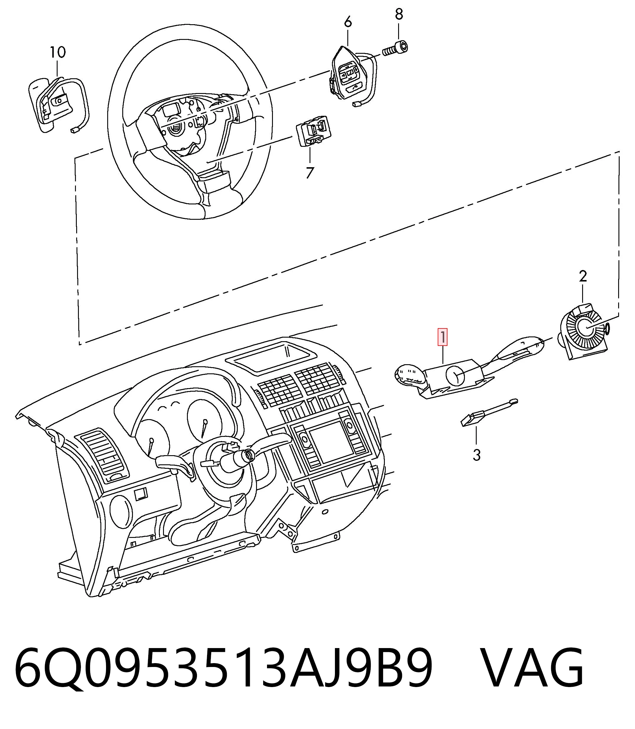 6Q0953513AJ9B9 VAG
