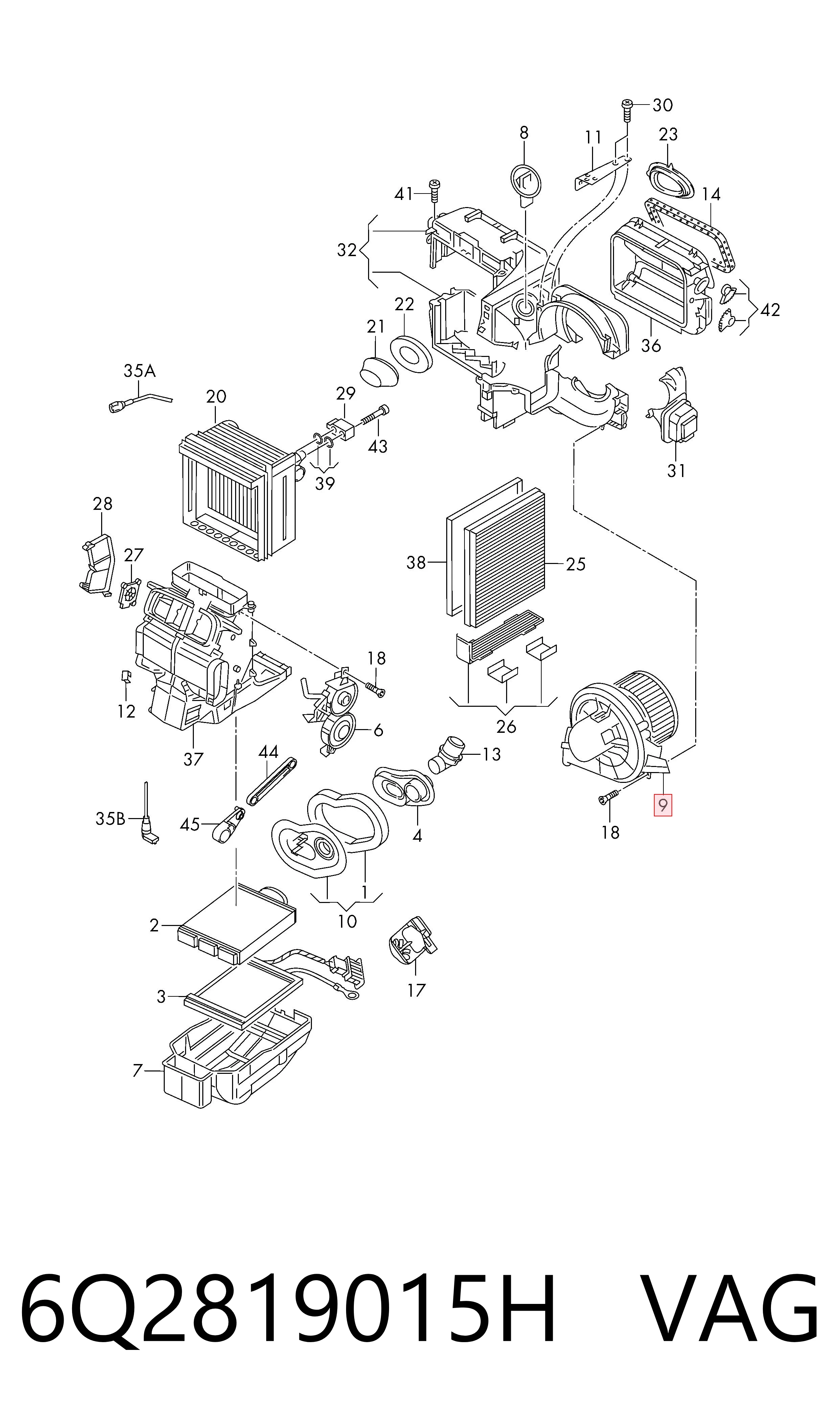 6Q2819015H VAG