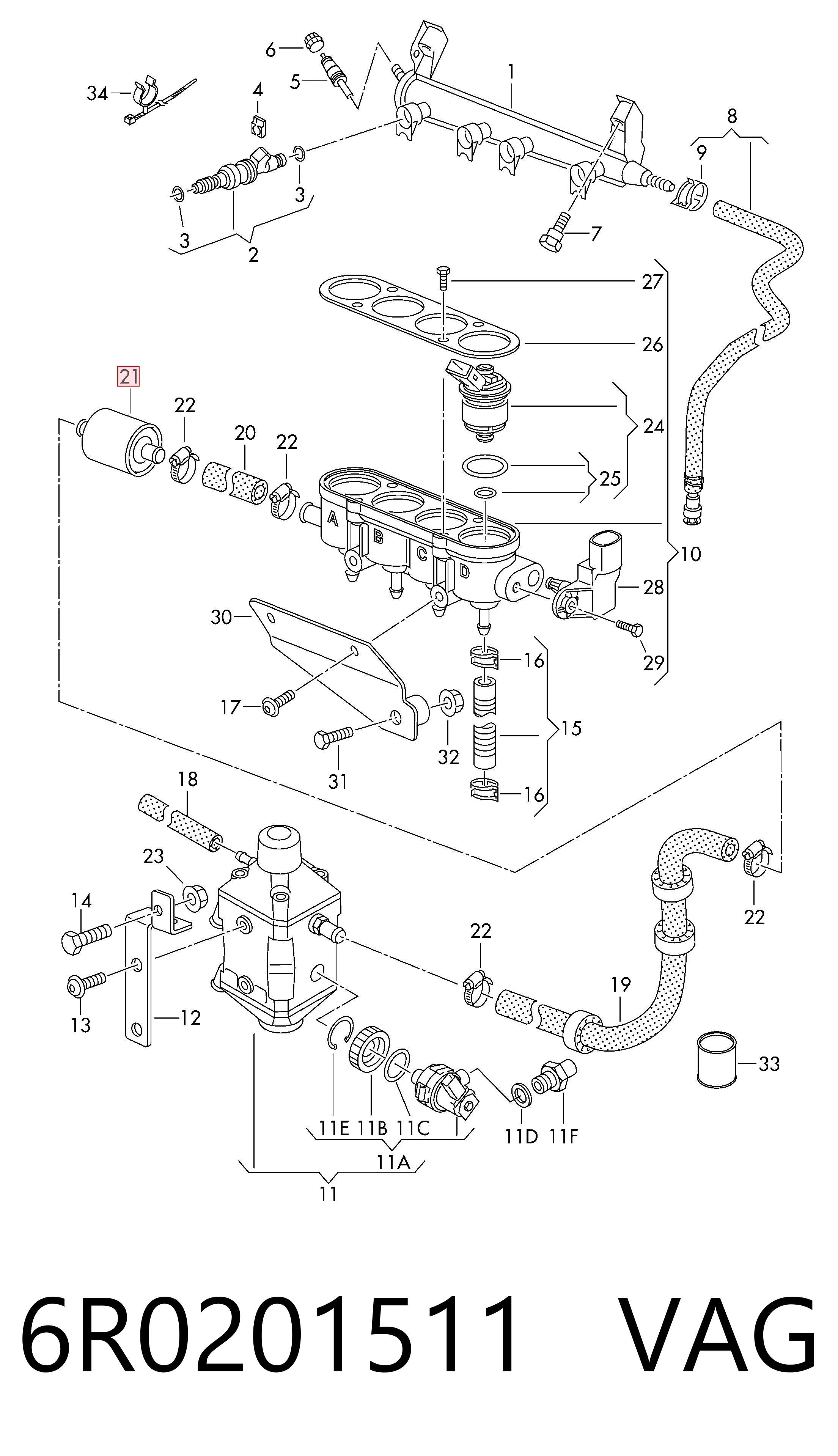 6R0201511 VAG