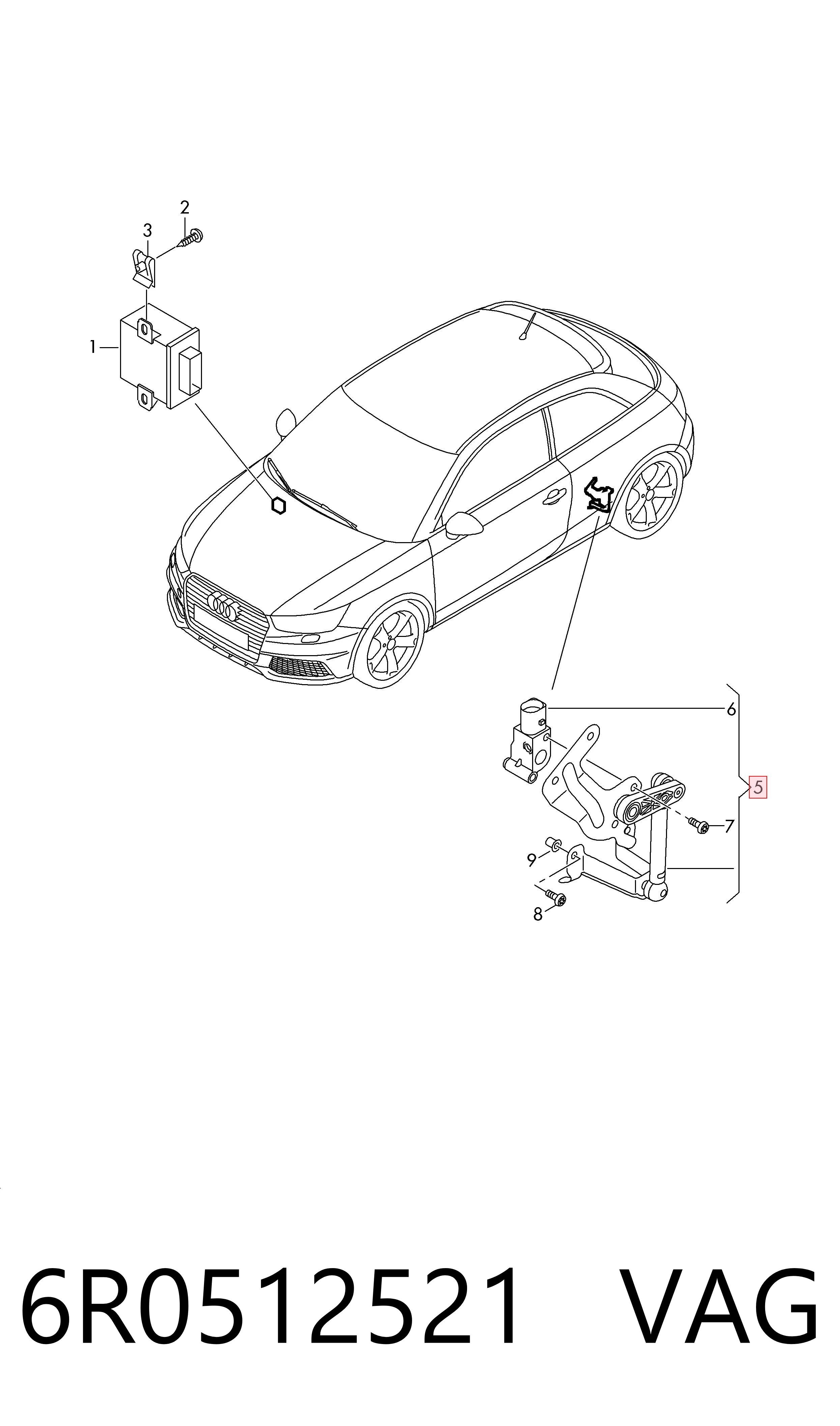 6R0512521 VAG