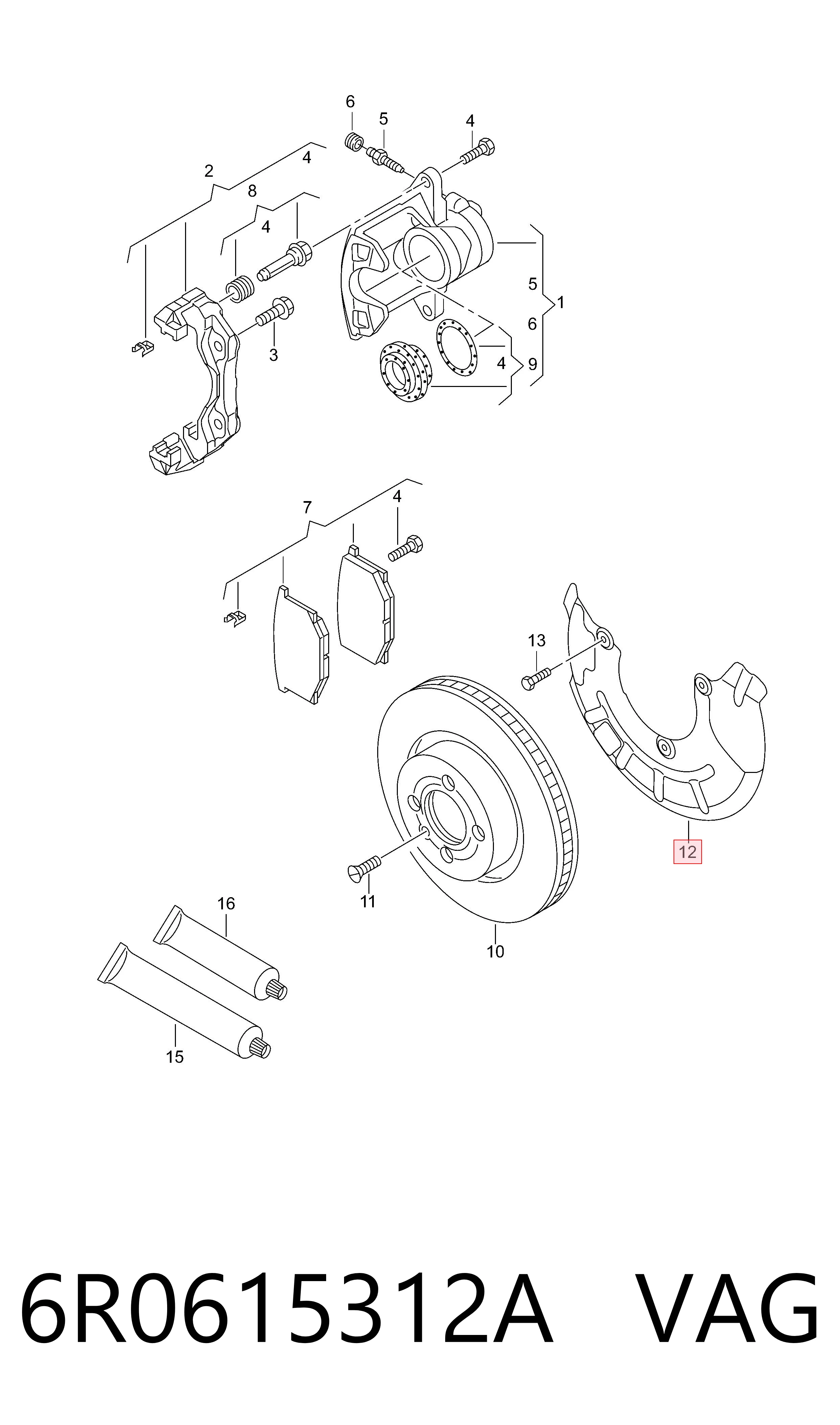 6R0615312A VAG