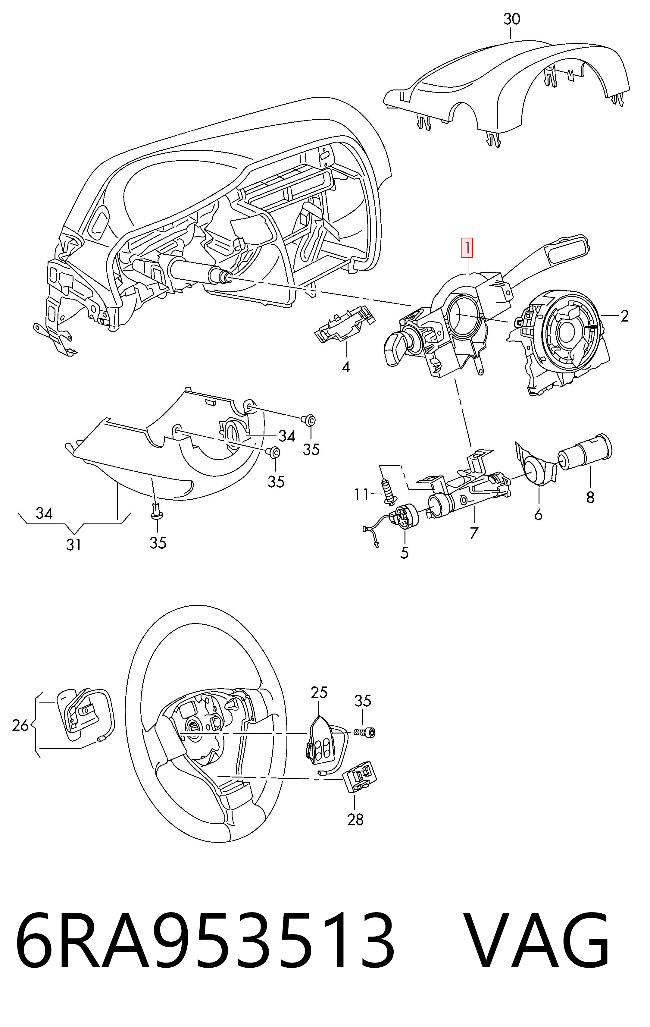 6RA953513 VAG 