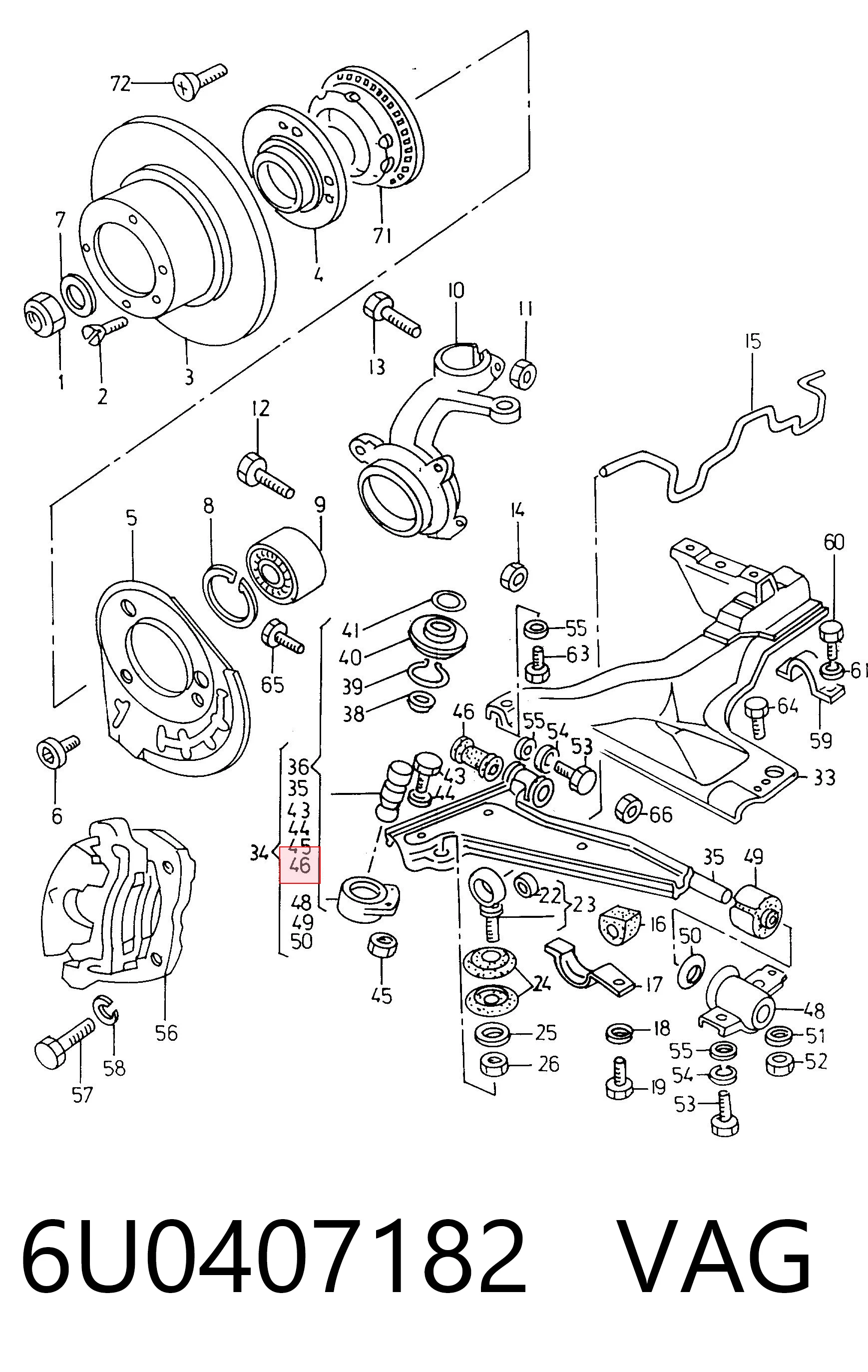 6U0407182 VAG
