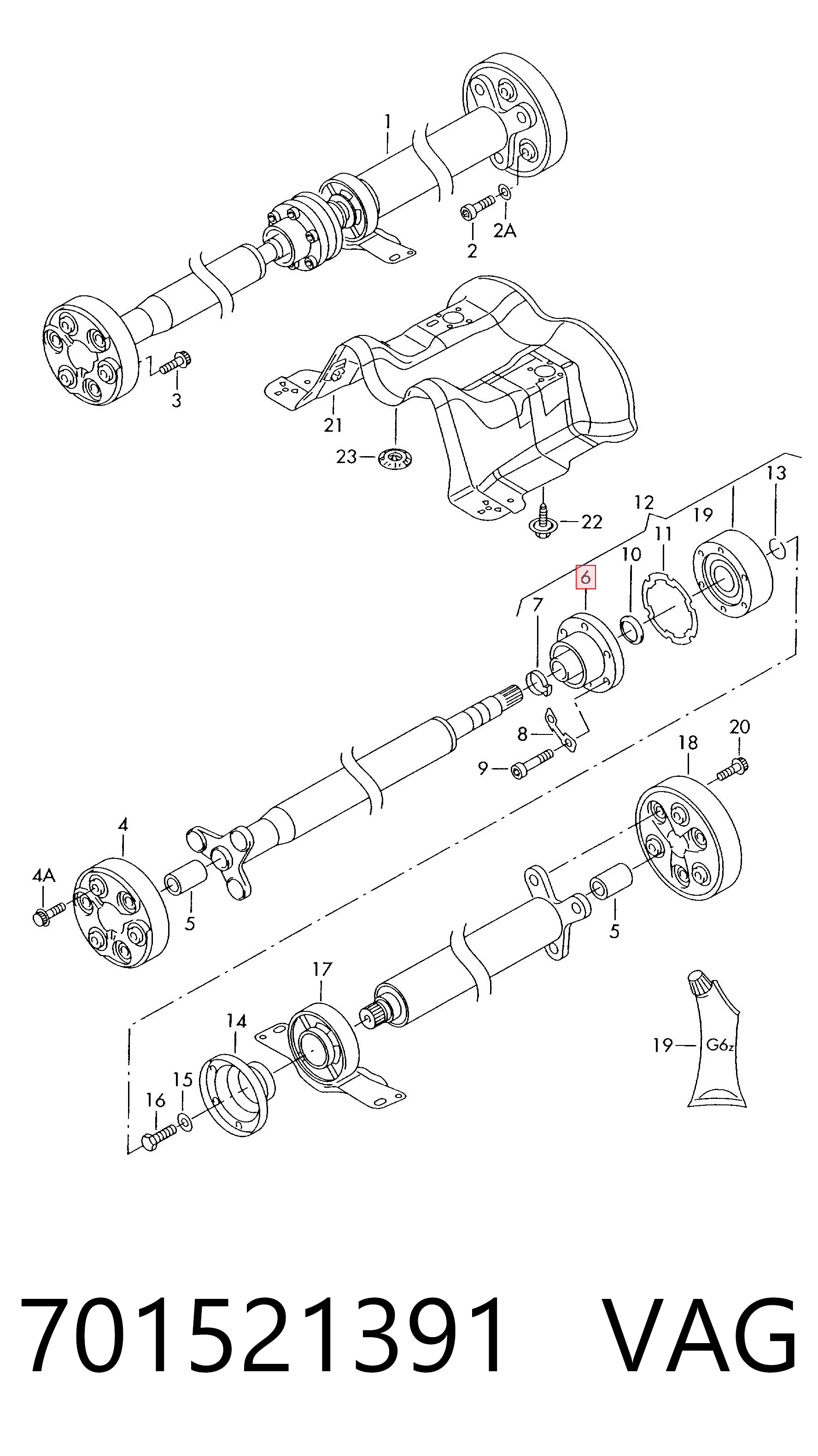 Osłona wału Cardana VAG 701521391 cena, od 21,17 USD