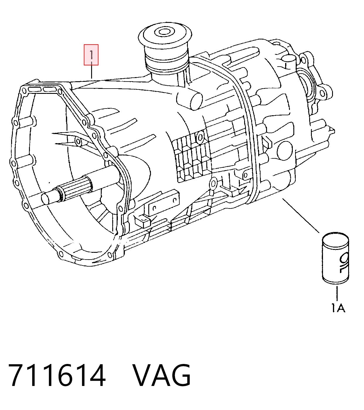 Mechaniczna skrzynia biegów w komplecie Volkswagen LT 28-46 II awangarda (2DA, 2DD, 2DH) (1996 - 2006) cena, od 253,84 USD