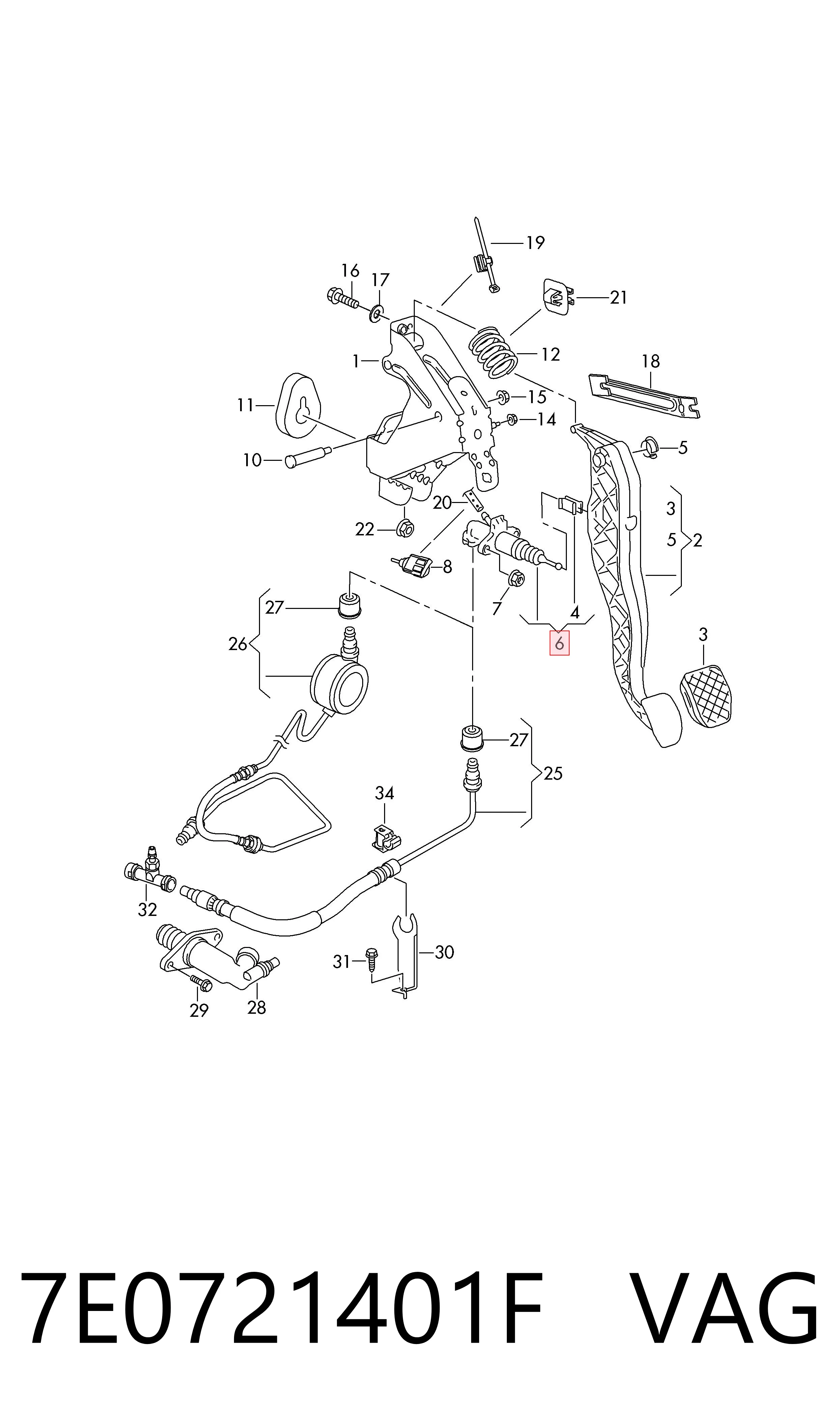 7E0721401F VAG