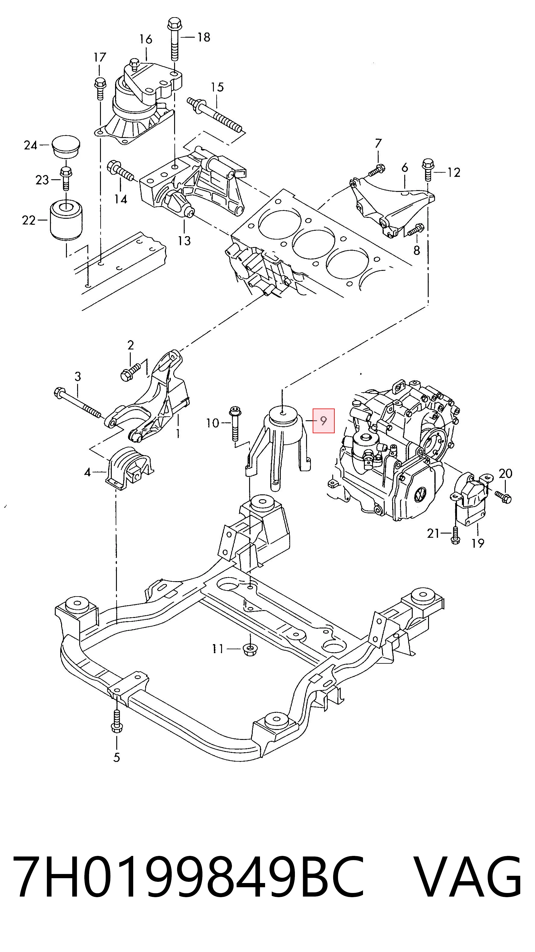 7H0199849BC VAG