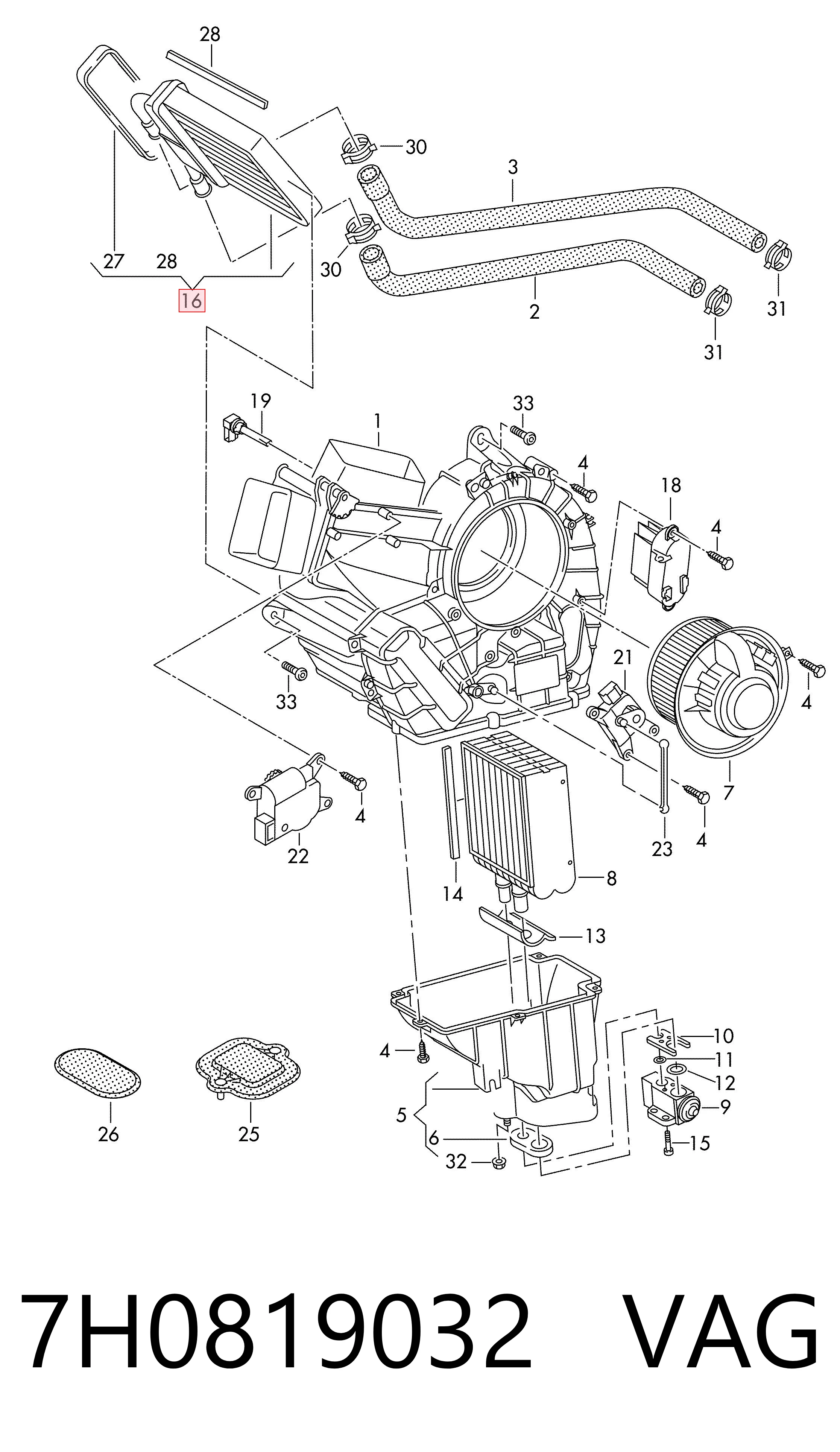 7H0819032 VAG
