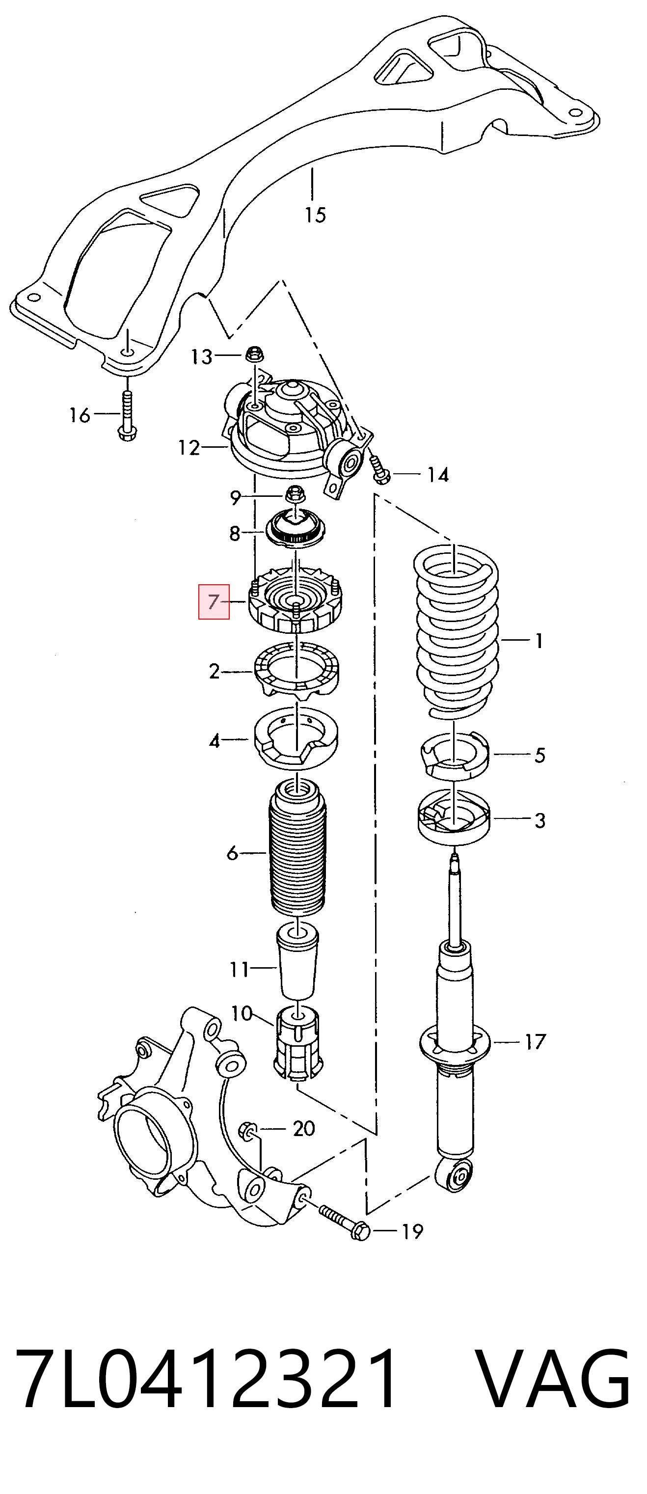 7L0412321 VAG