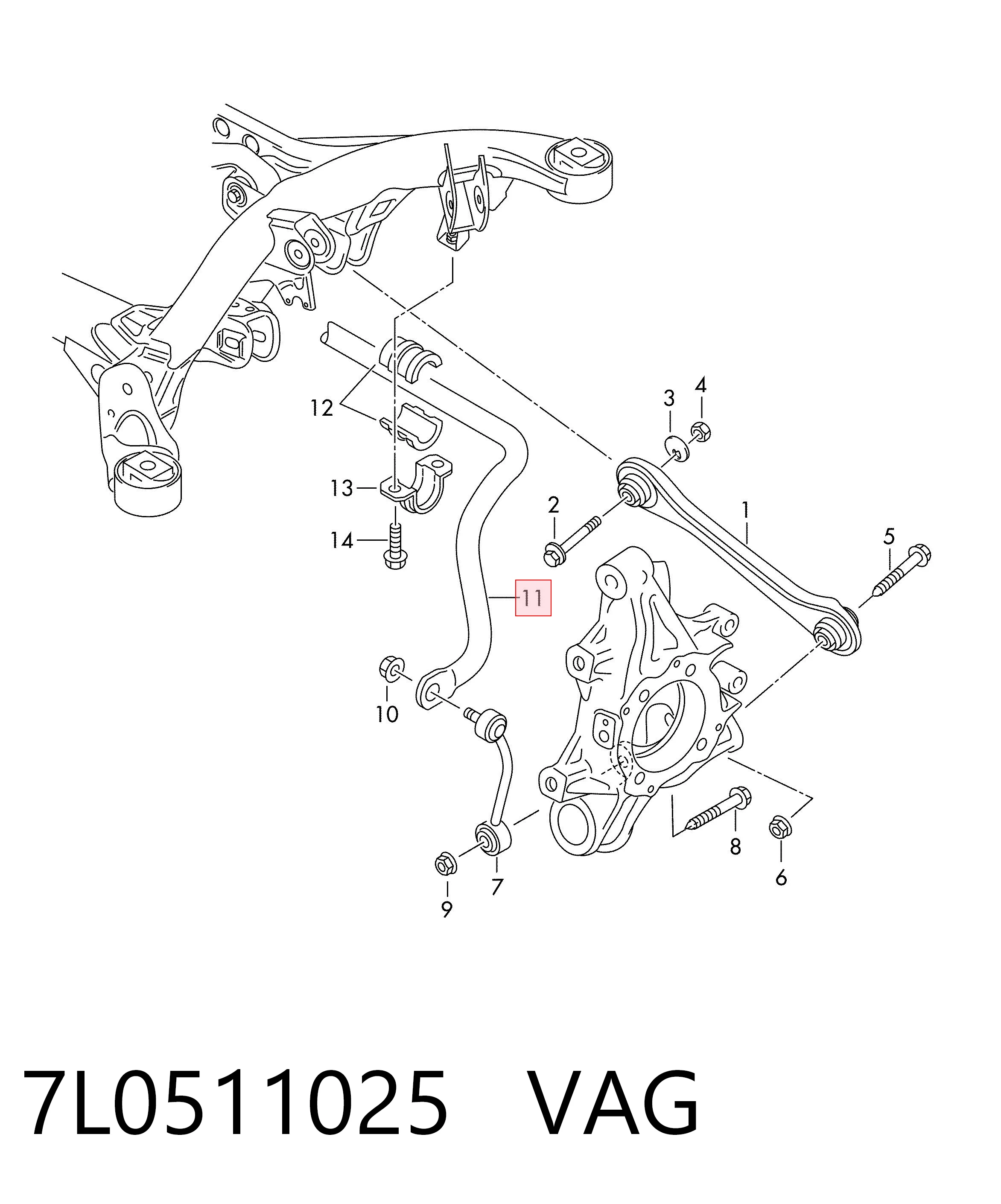 7L0511025 VAG