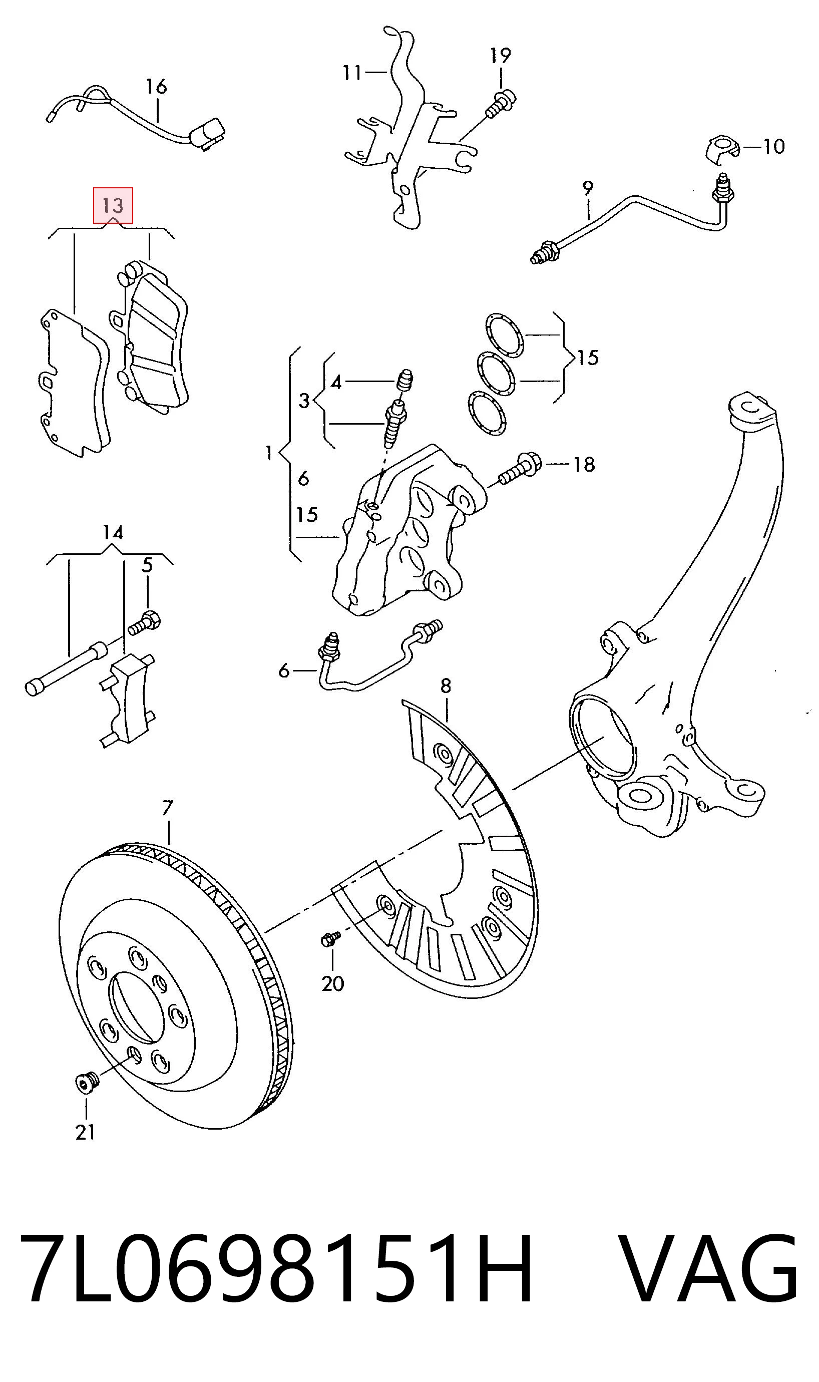 7L0698151H VAG