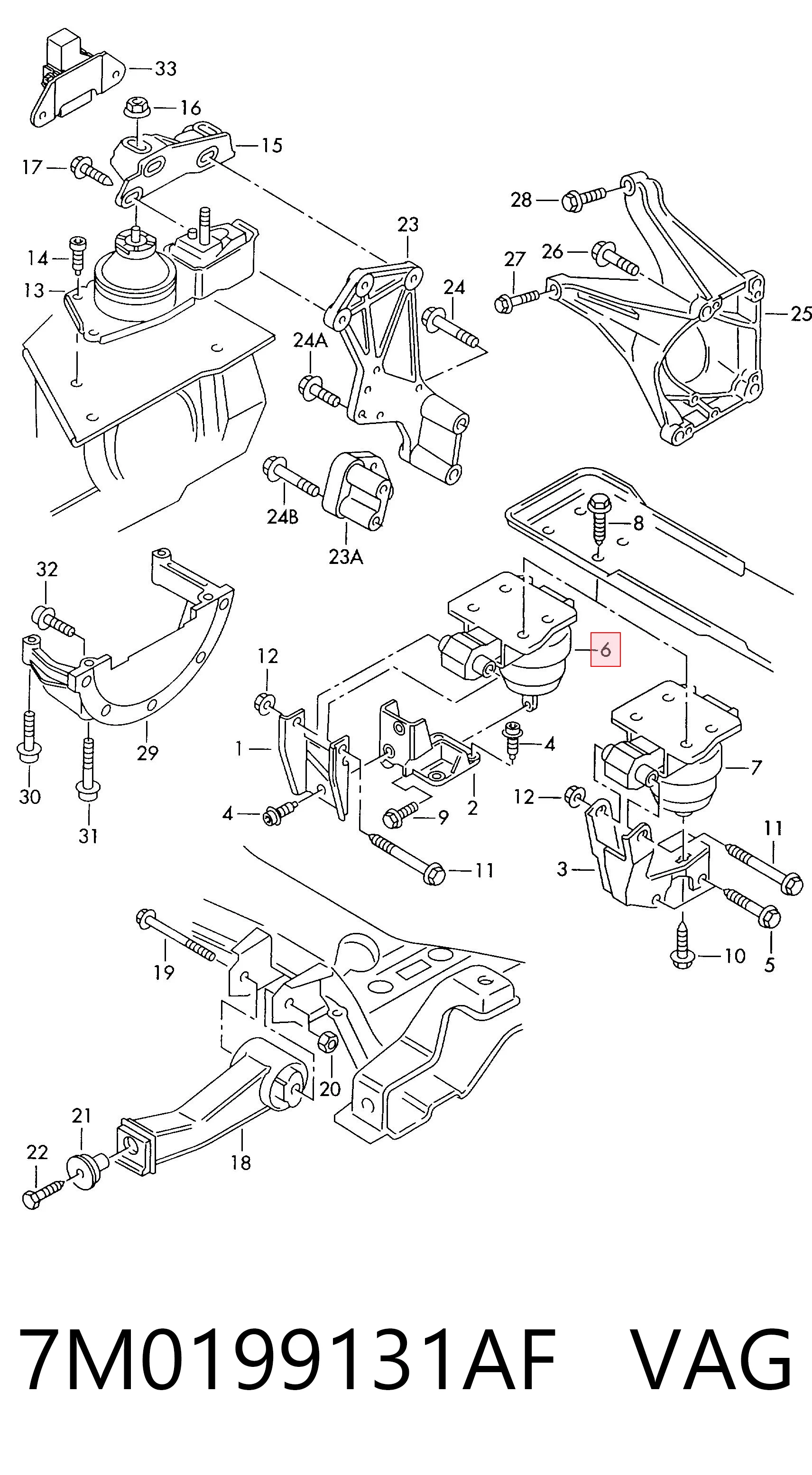 7M0199131AF VAG