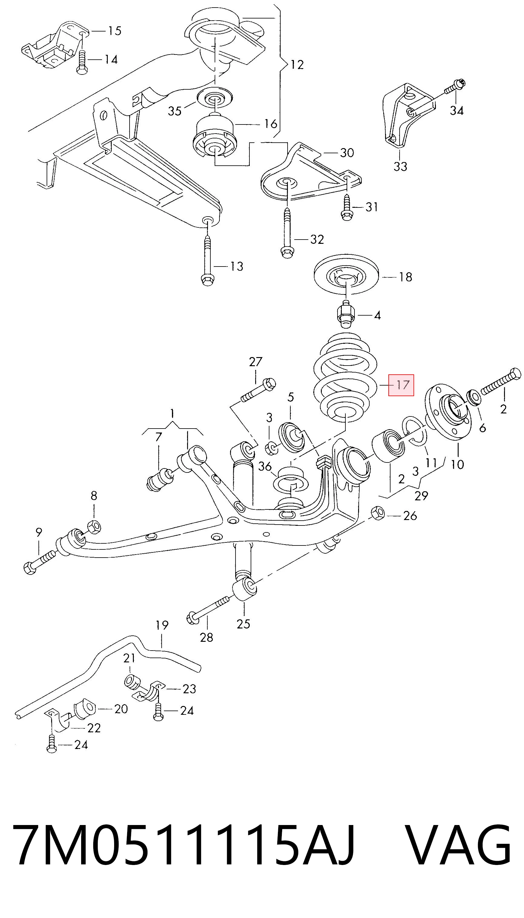 7M0511115AJ VAG