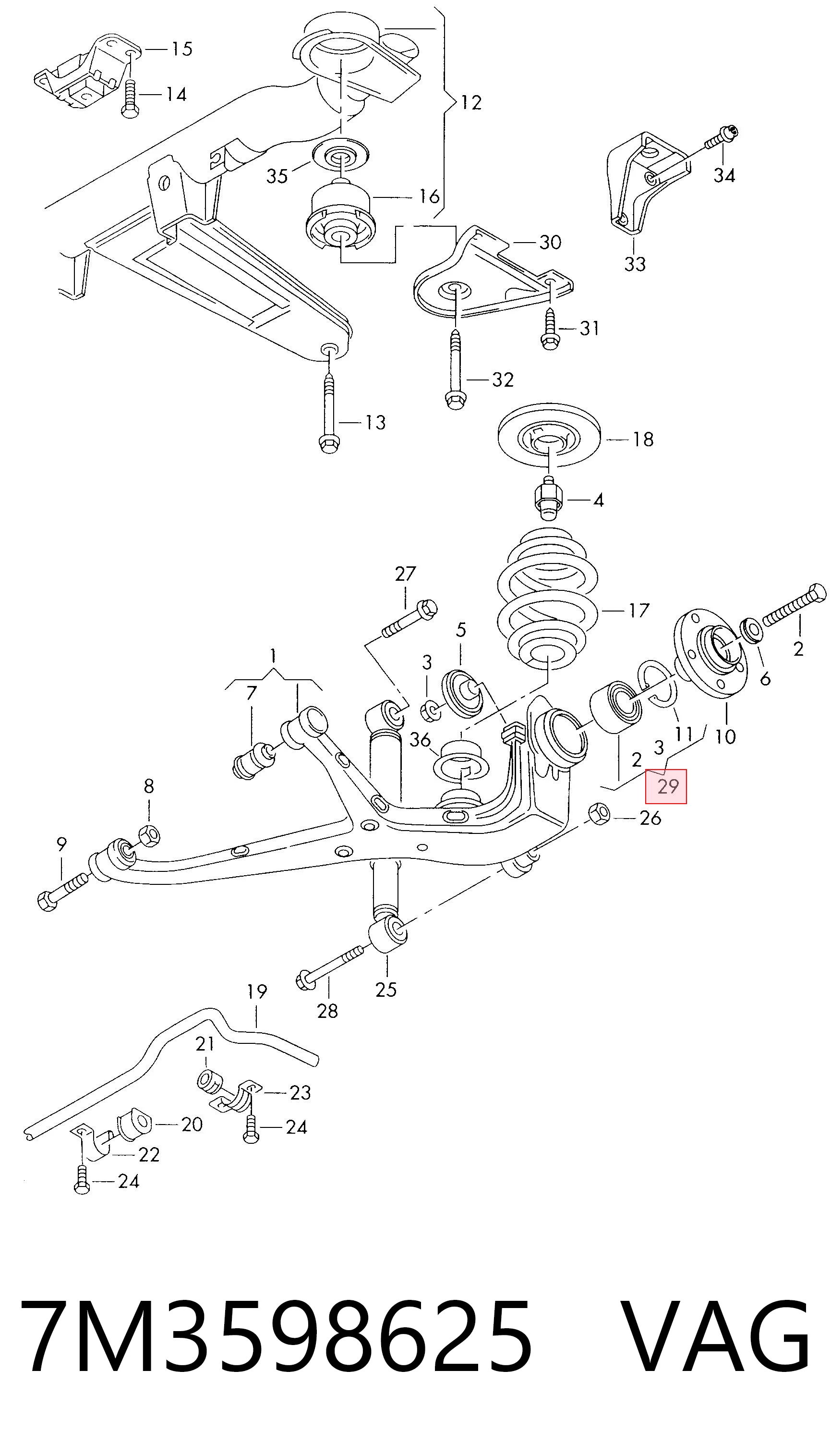 7M3598625 VAG
