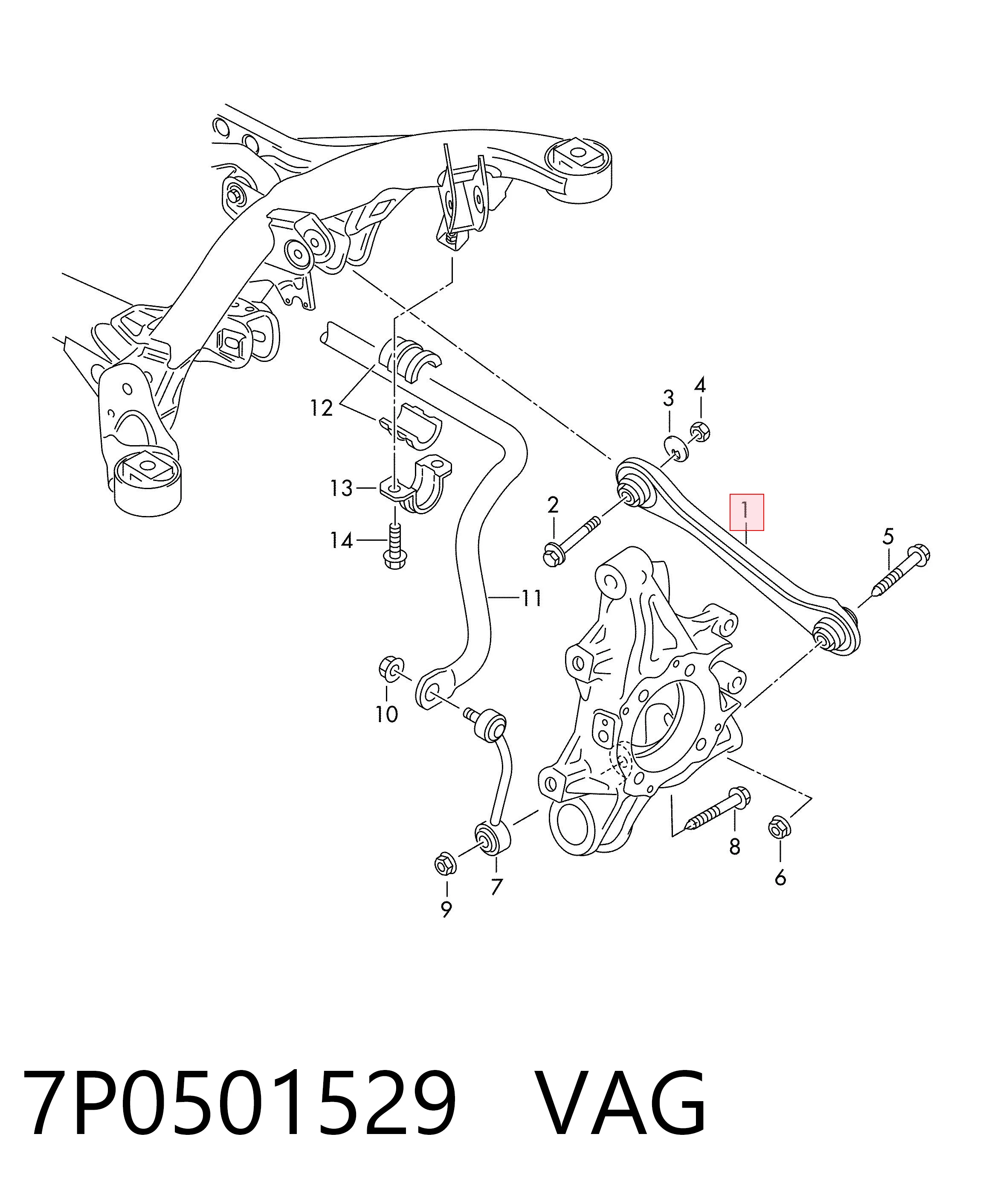 7P0501529 VAG
