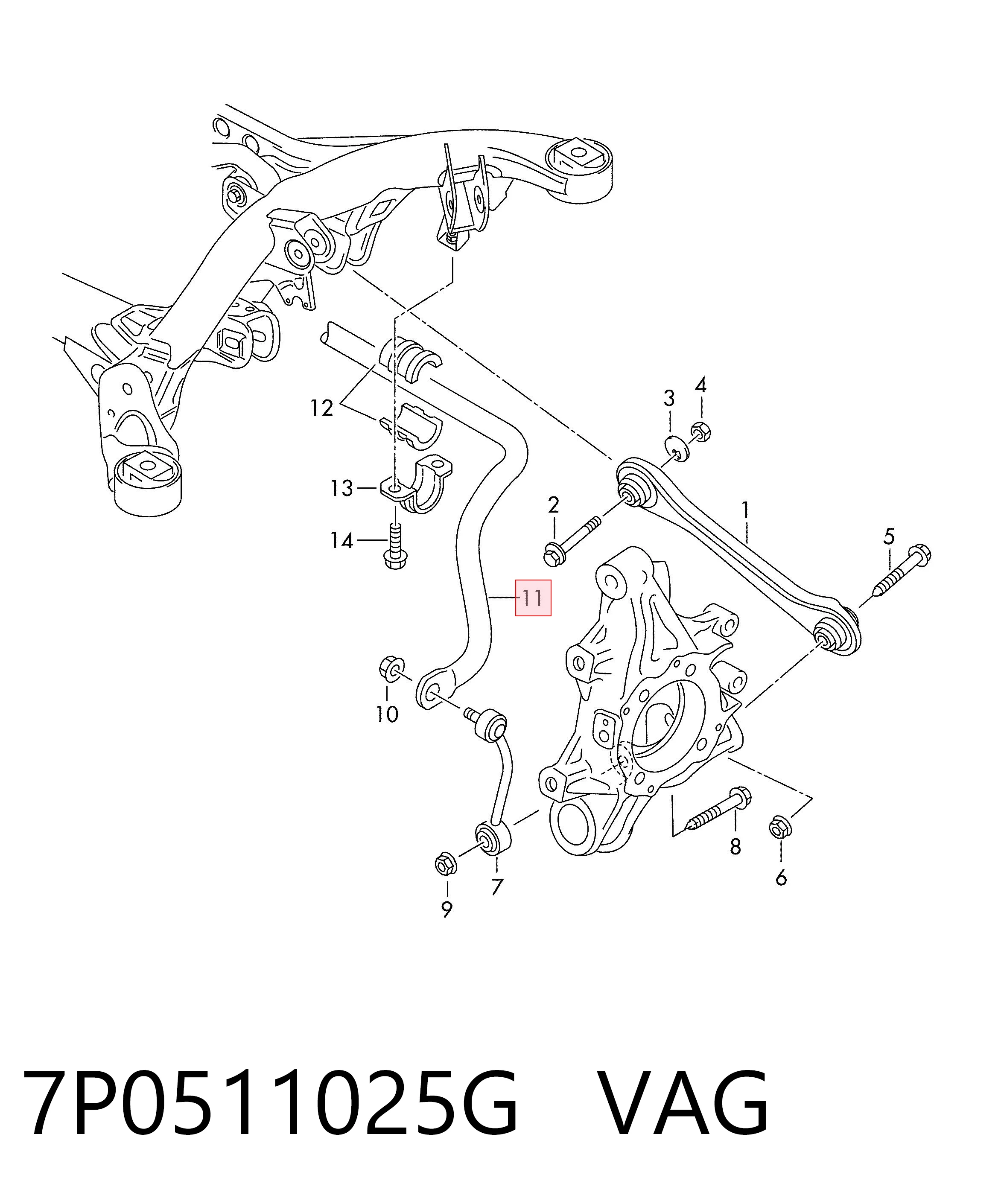 7P0511025G VAG